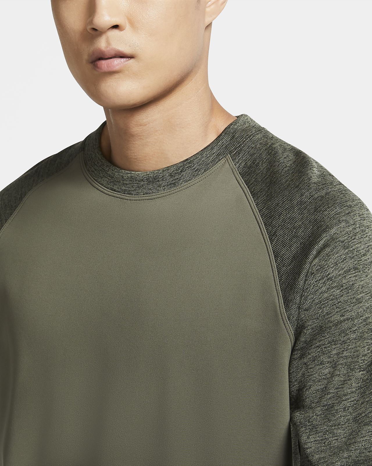 nike golf brushed crew neck