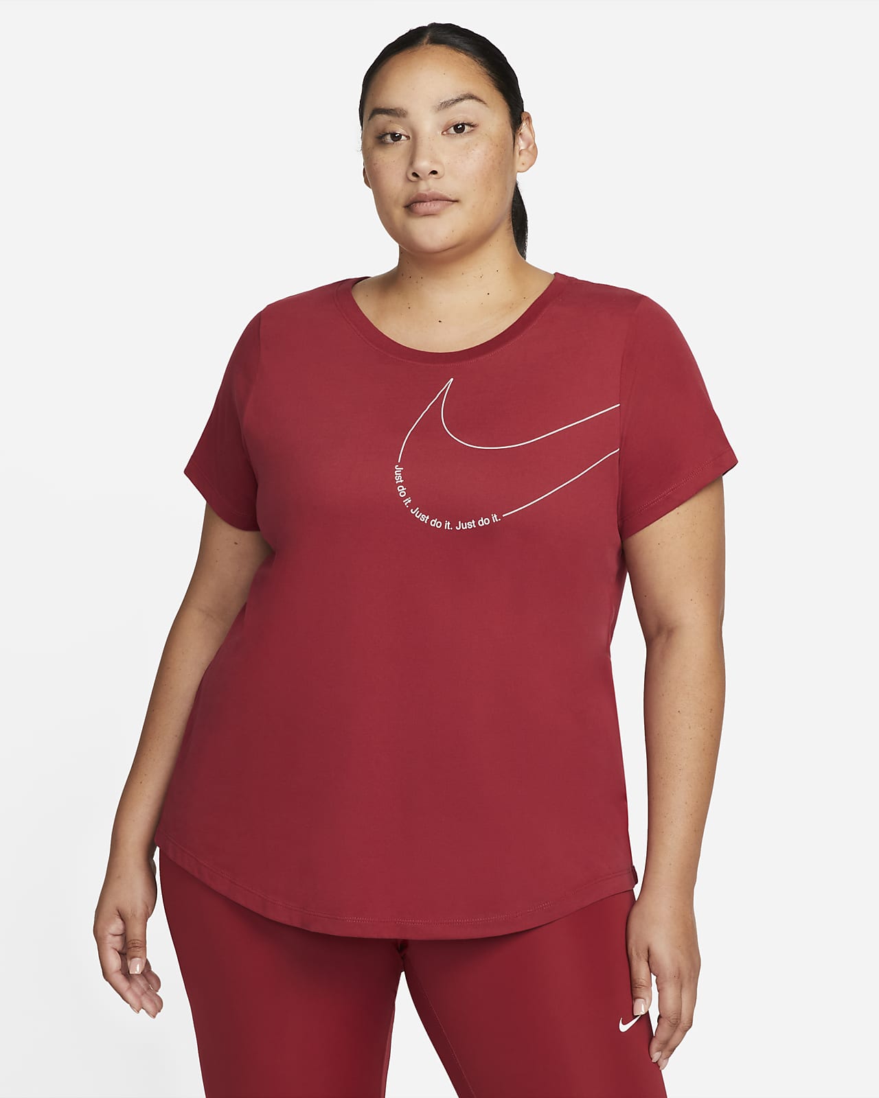 Nike Dri-FIT Women's Boxy Training T-Shirt (Plus Size)