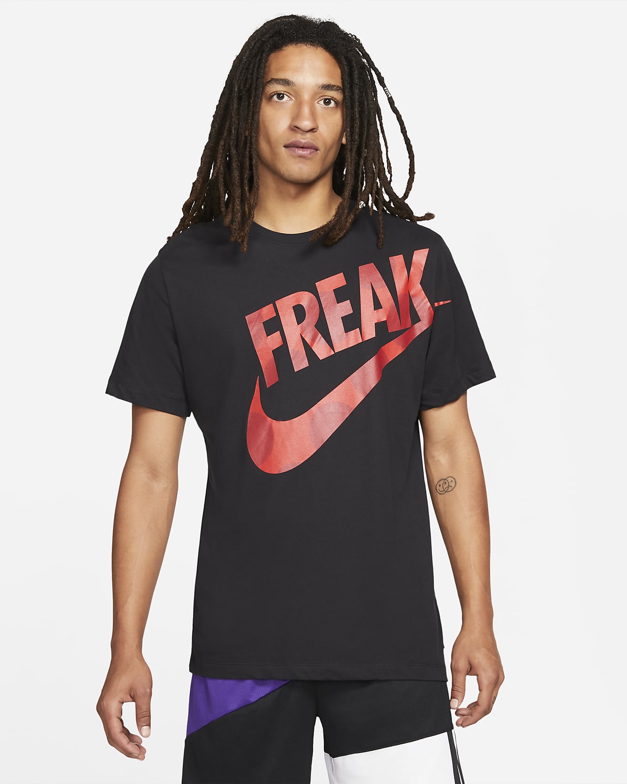 Tee-shirt de basketball imprimé Nike Dri-FIT Giannis « Freak » pour Homme