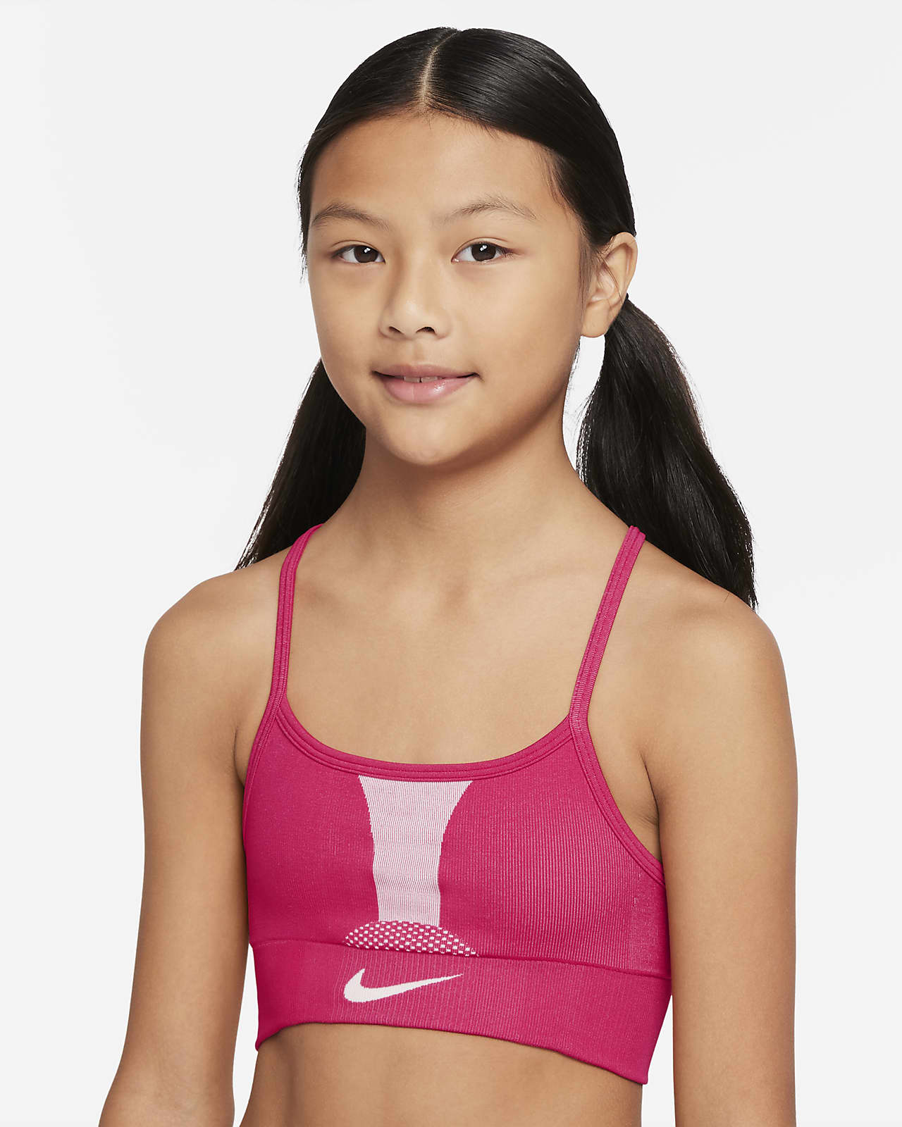 Nike Dri-FIT Indy Older Kids' (Girls') Sports Bra