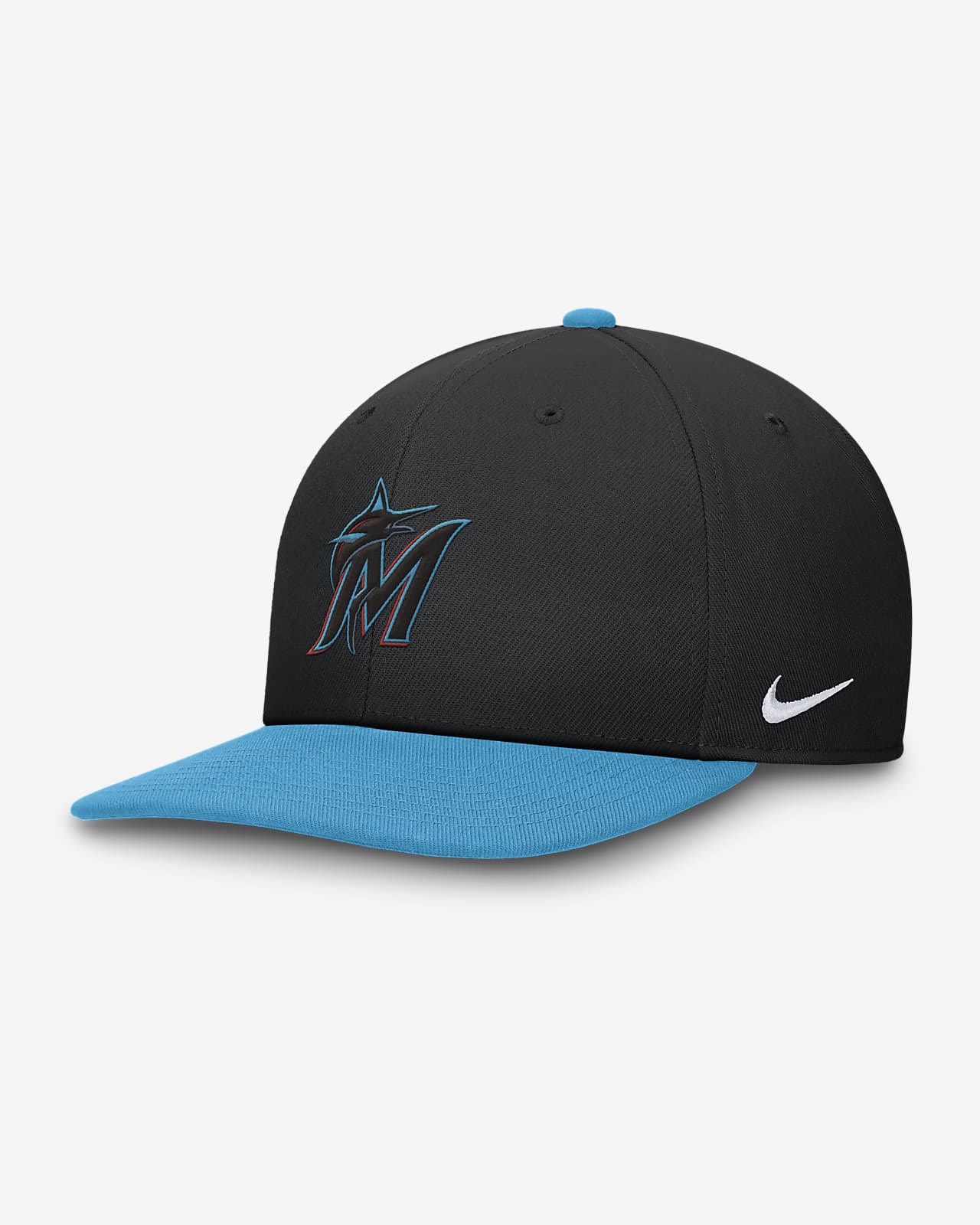 Miami Marlins Evergreen Pro Men's Nike Dri-FIT MLB Adjustable Hat
