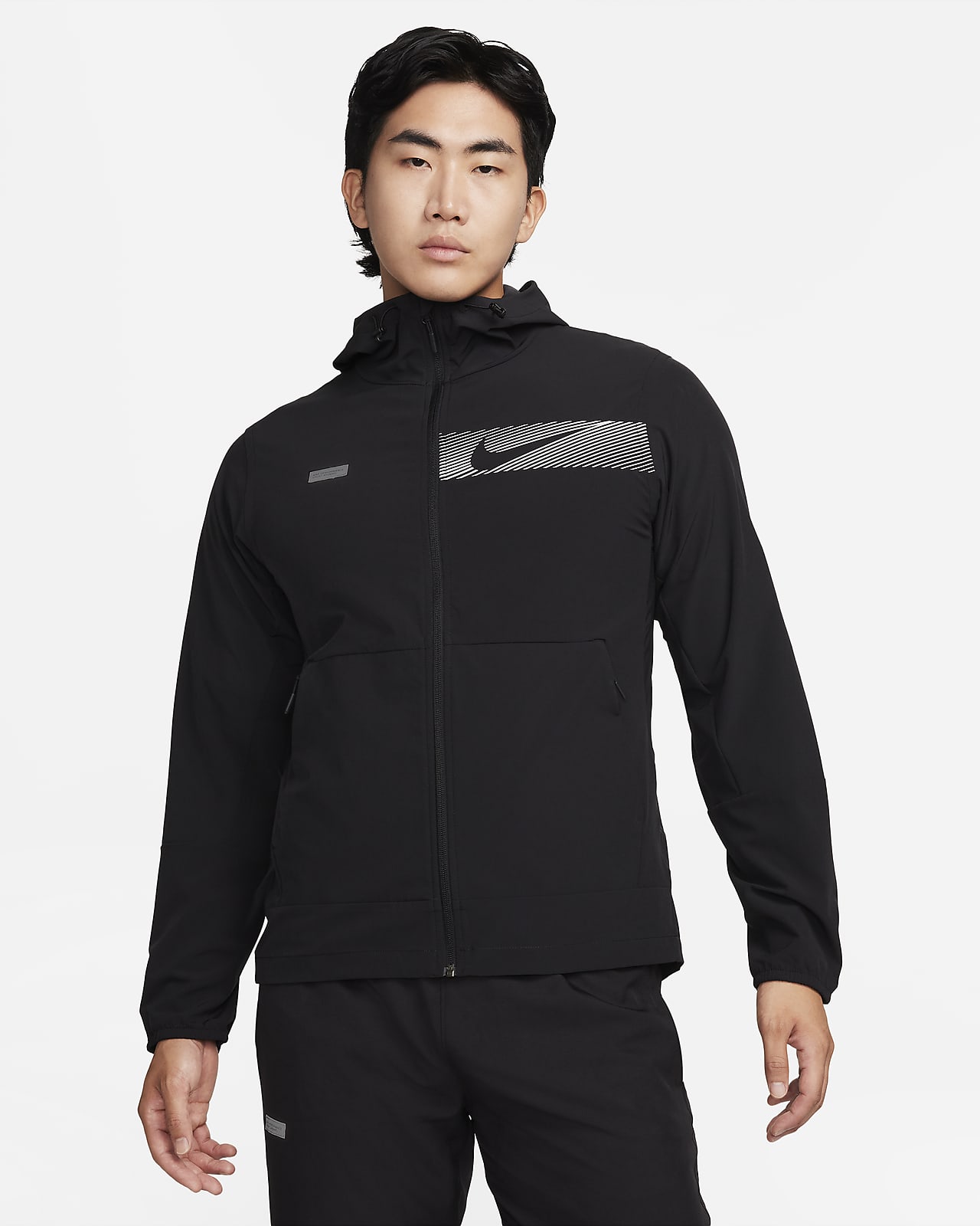 Alsidig Nike Unlimited Repel-jakke med hætte til mænd
