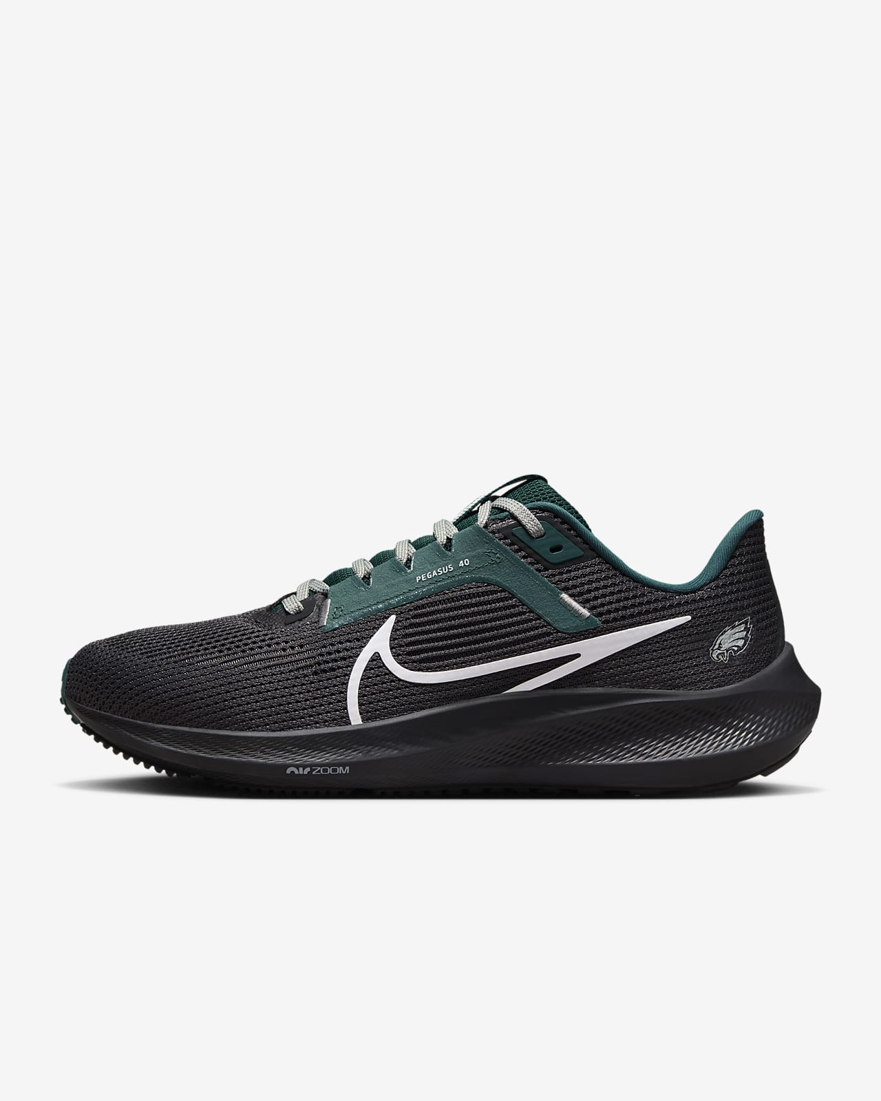 Nike Pegasus 40 (NFL Philadelphia Eagles) Men's Road Running Shoes