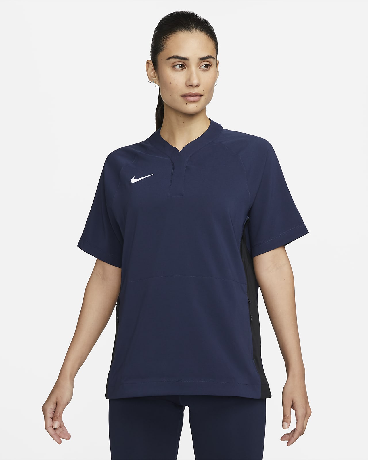 Nike Women's Short-Sleeve Softball Windshirt