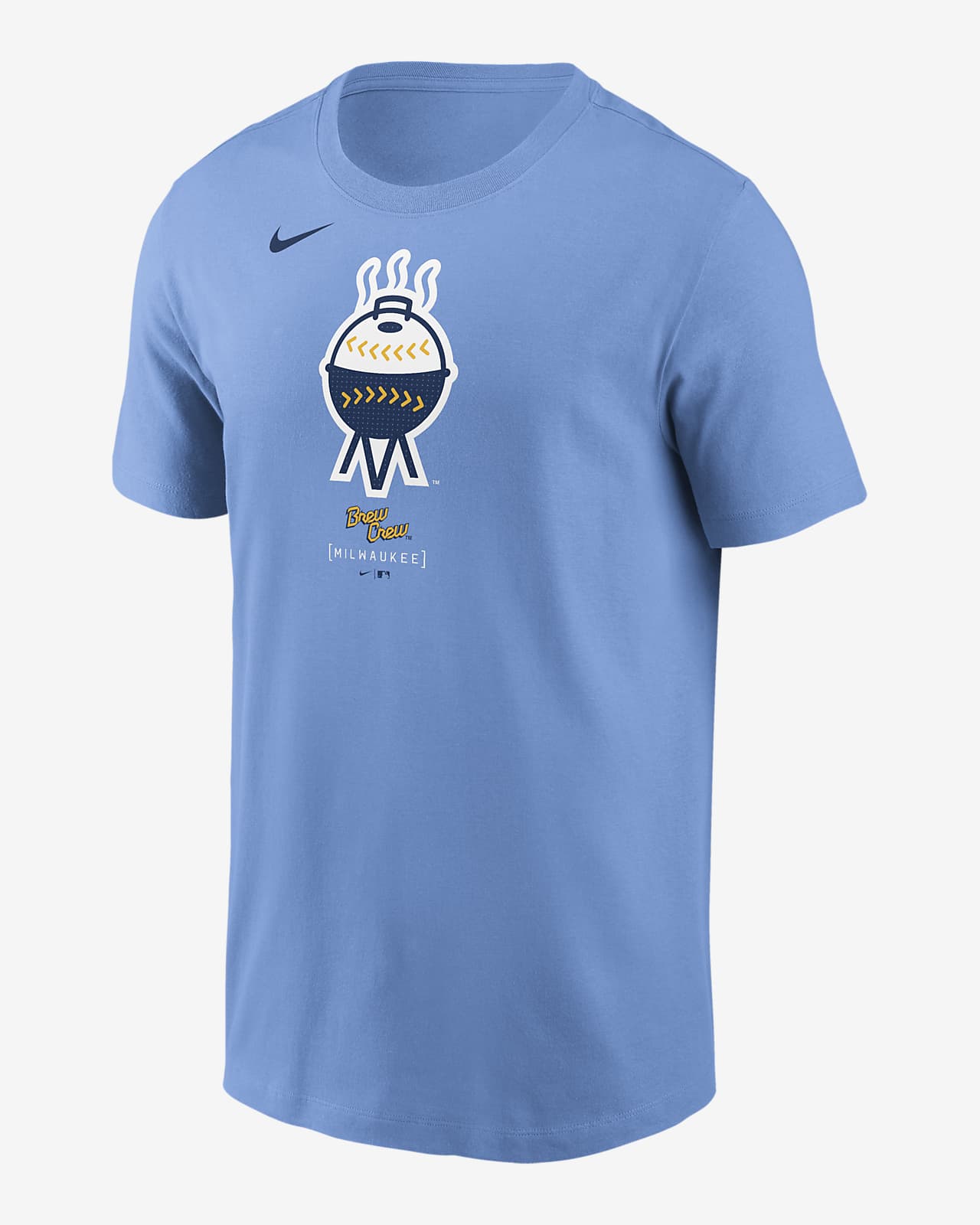 Milwaukee Brewers City Connect Logo Men's Nike MLB T-Shirt. Nike.com