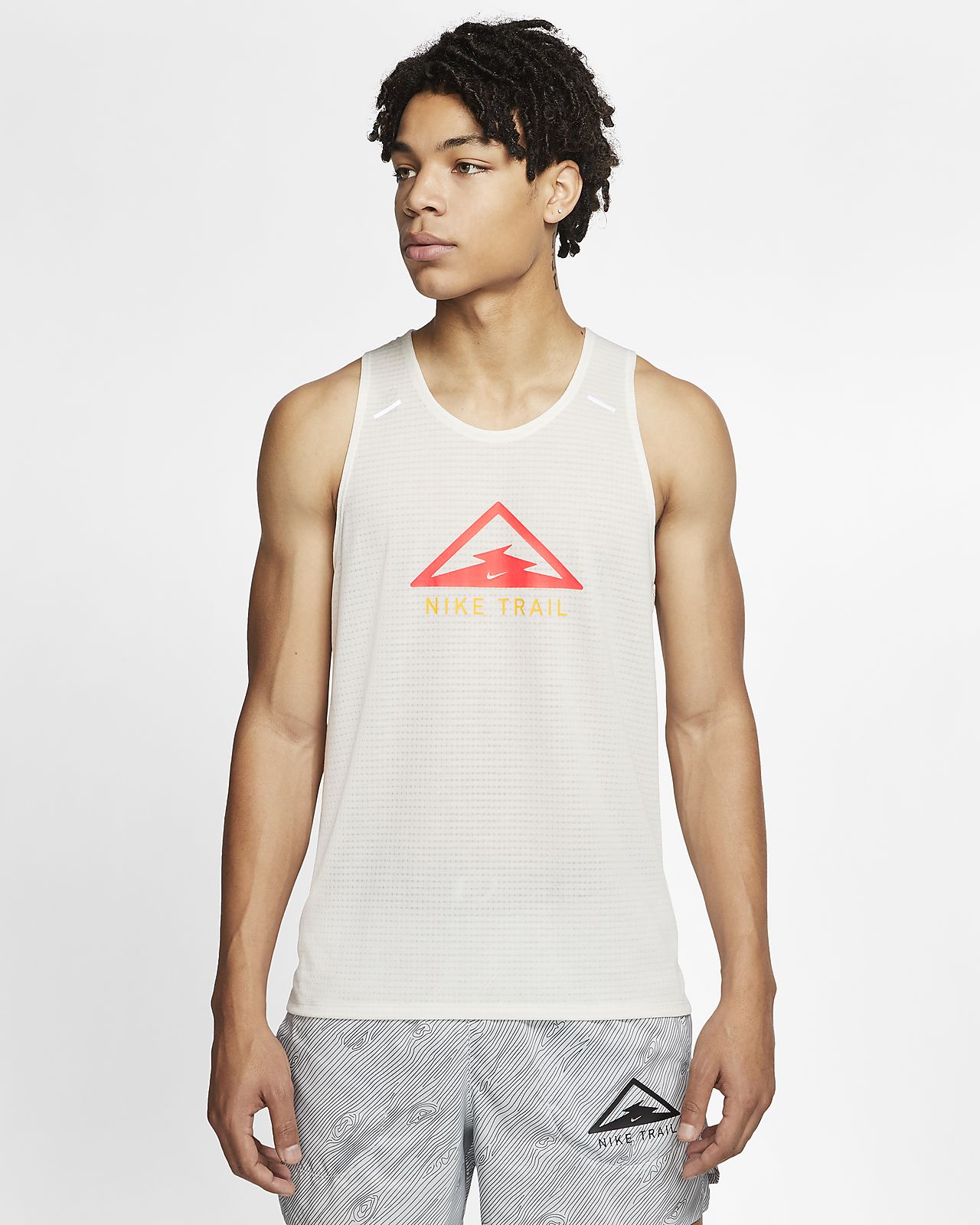 nike men's dry running tank top