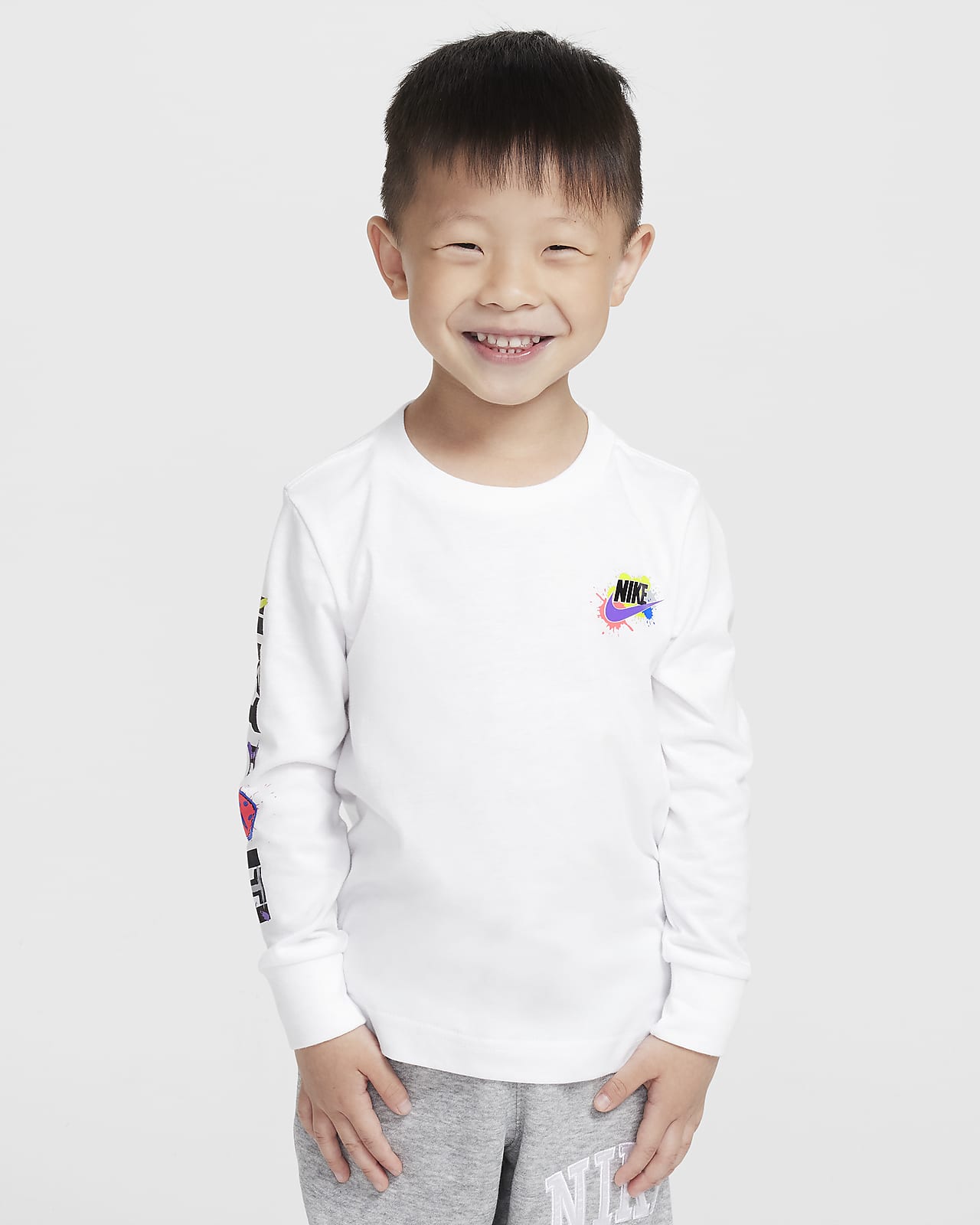 Nike "Express Yourself" Toddler Long Sleeve T-Shirt