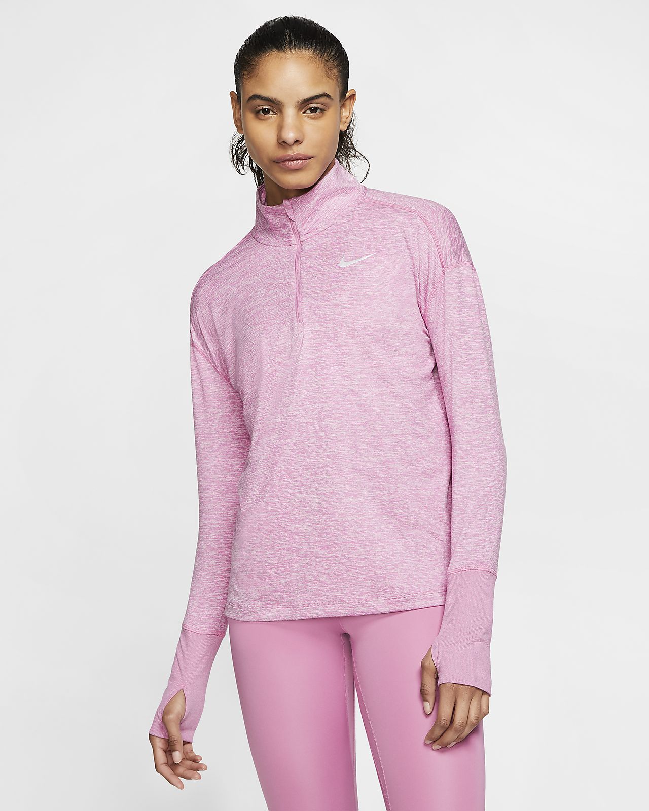 nike half zip women's