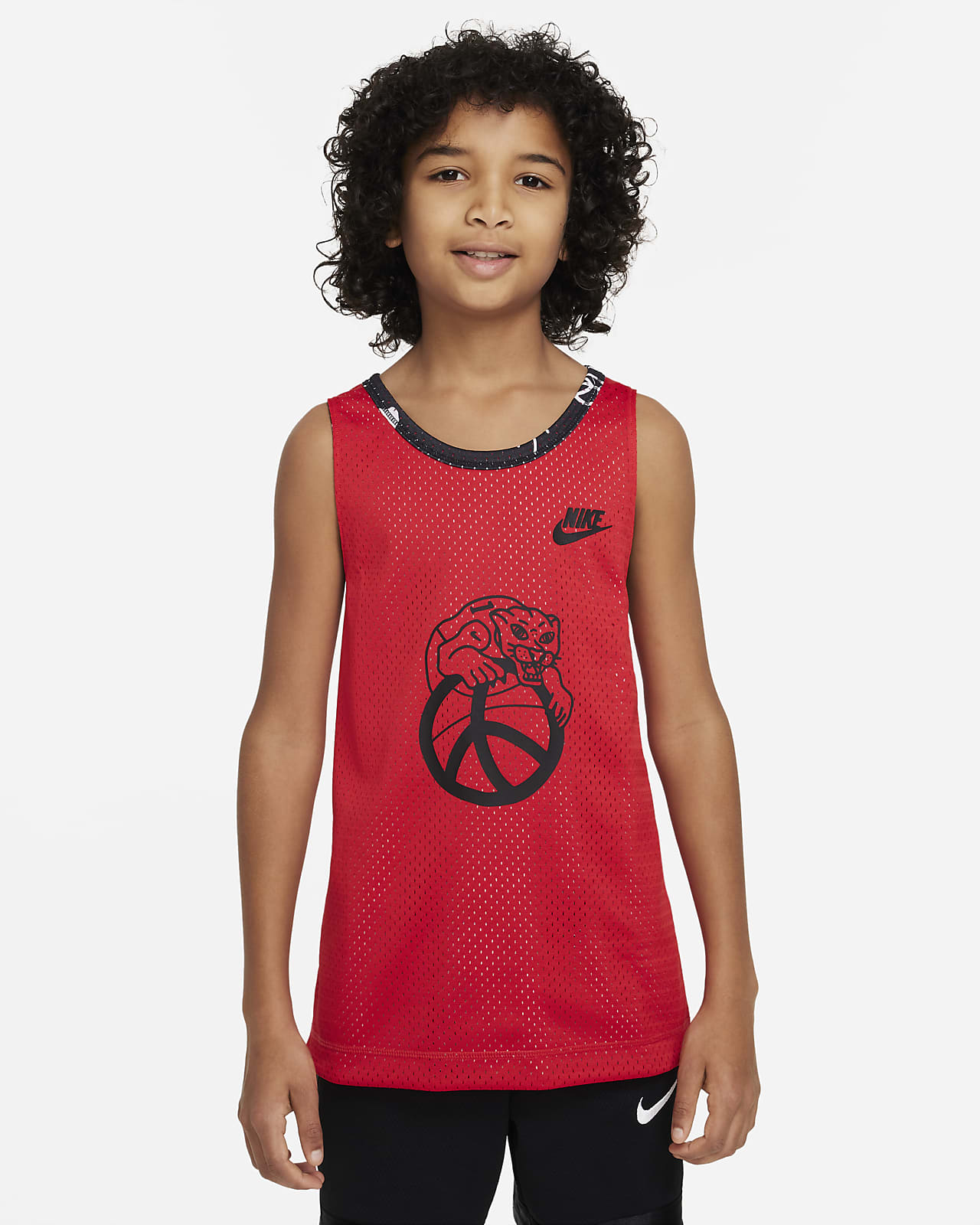 Nike Culture of Basketball Omkeerbare basketbaljersey voor jongens