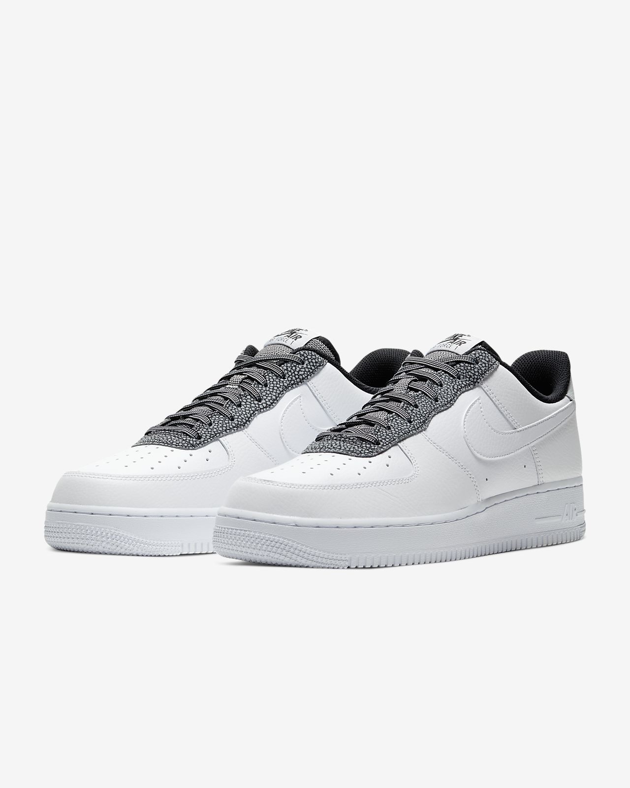 gray nike air force 1
