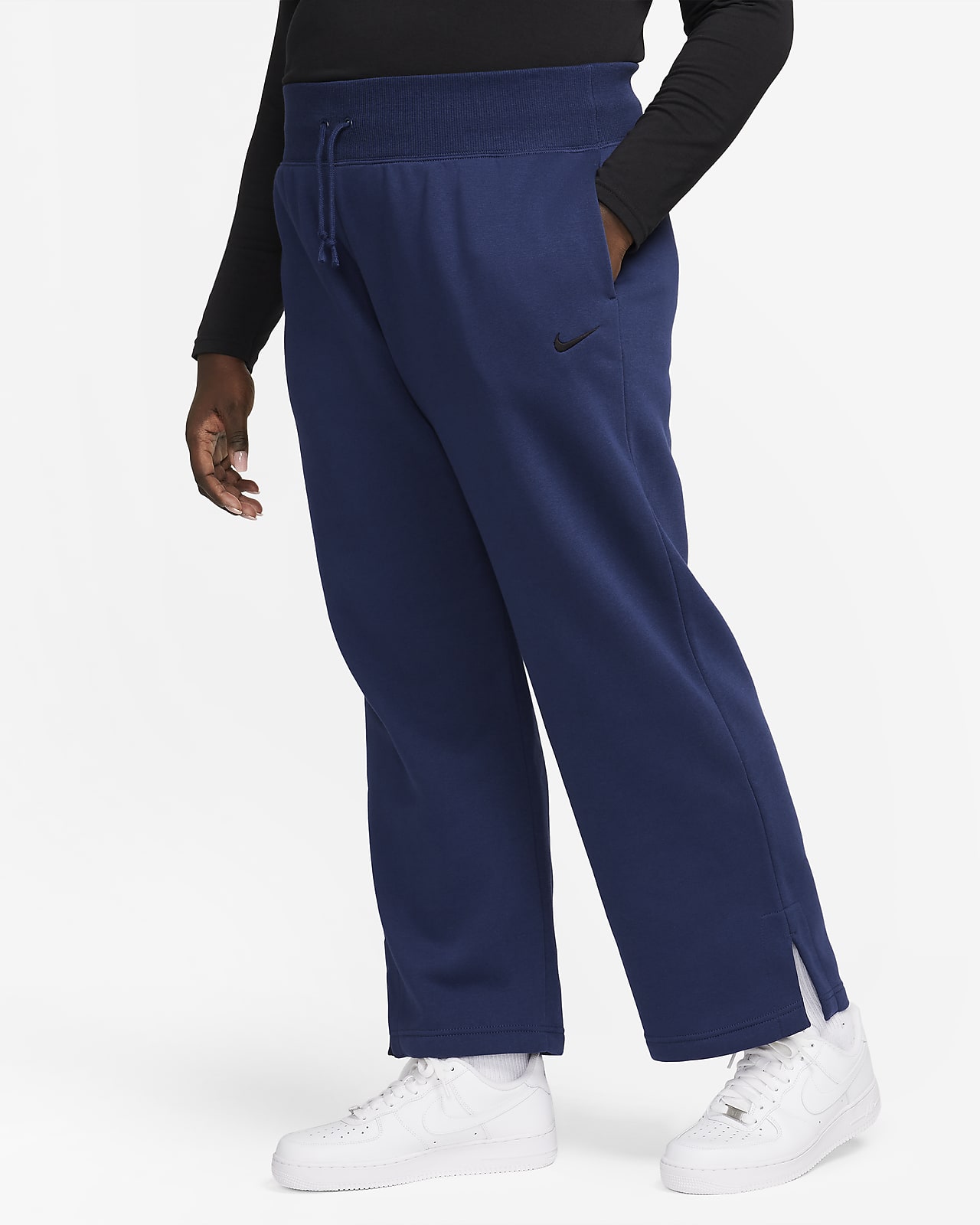 Nike Sportswear Phoenix Fleece Women's High-Waisted Wide-Leg Sweatpants (Plus Size)
