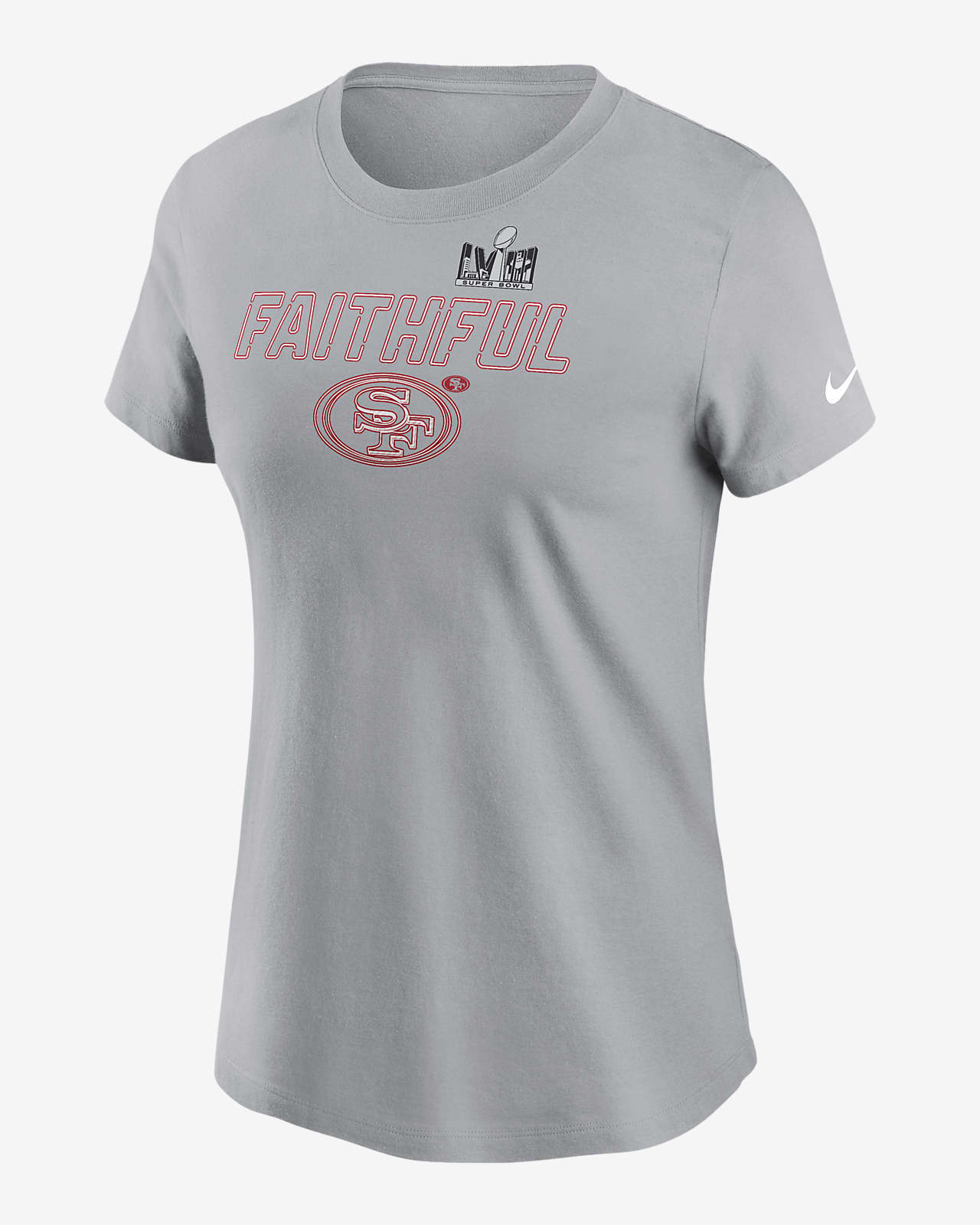 San Francisco 49ers Super Bowl LVIII Bound Local Essential Women's Nike NFL T-Shirt