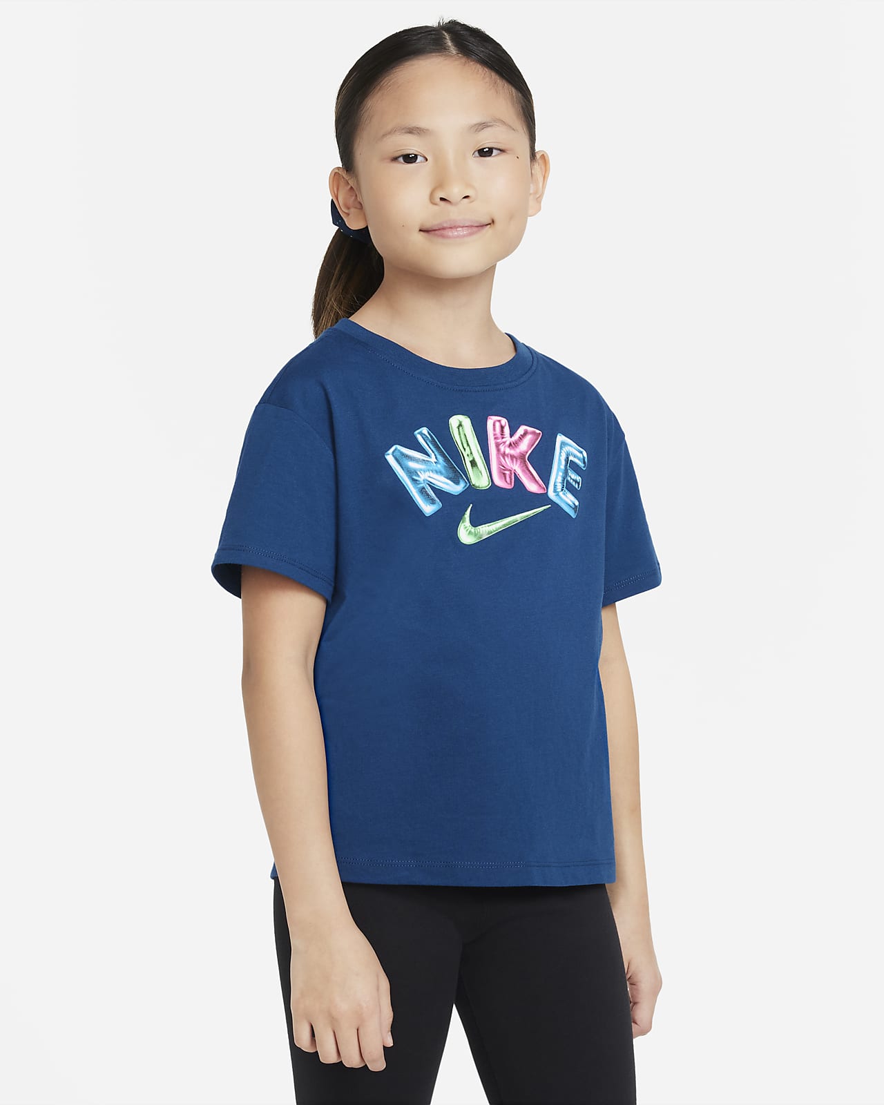 Nike Swoosh Party Tee Little Kids' T-Shirt. Nike.com