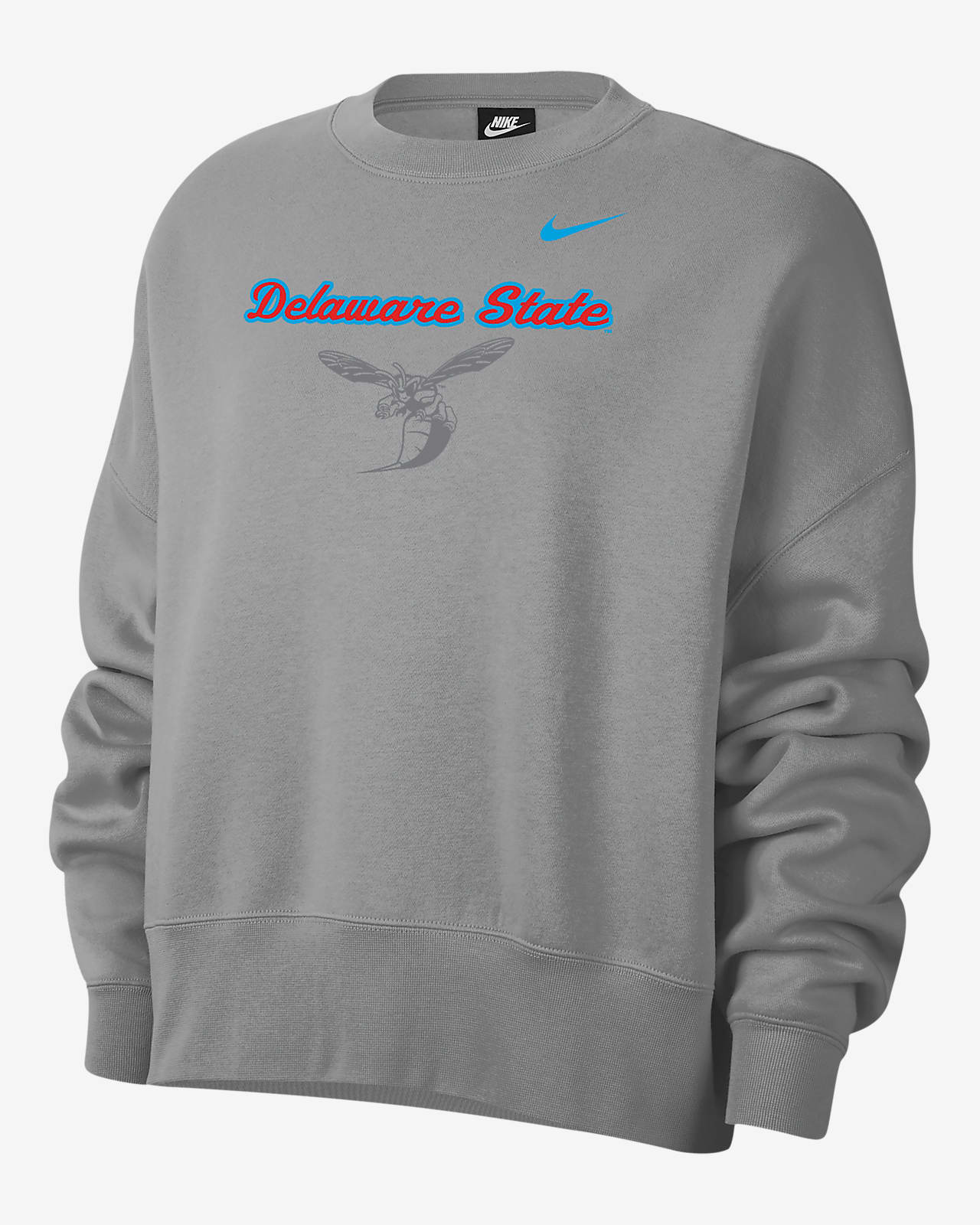 Nike College (Delaware State) Women's Crew-Neck Sweatshirt