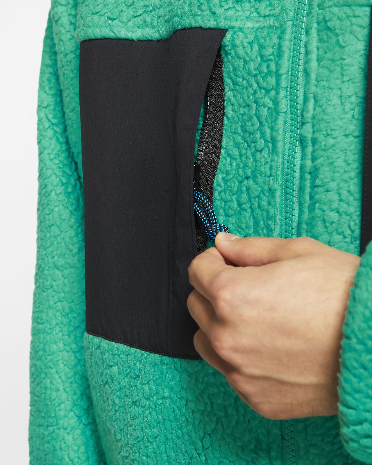 nike acg fleece green