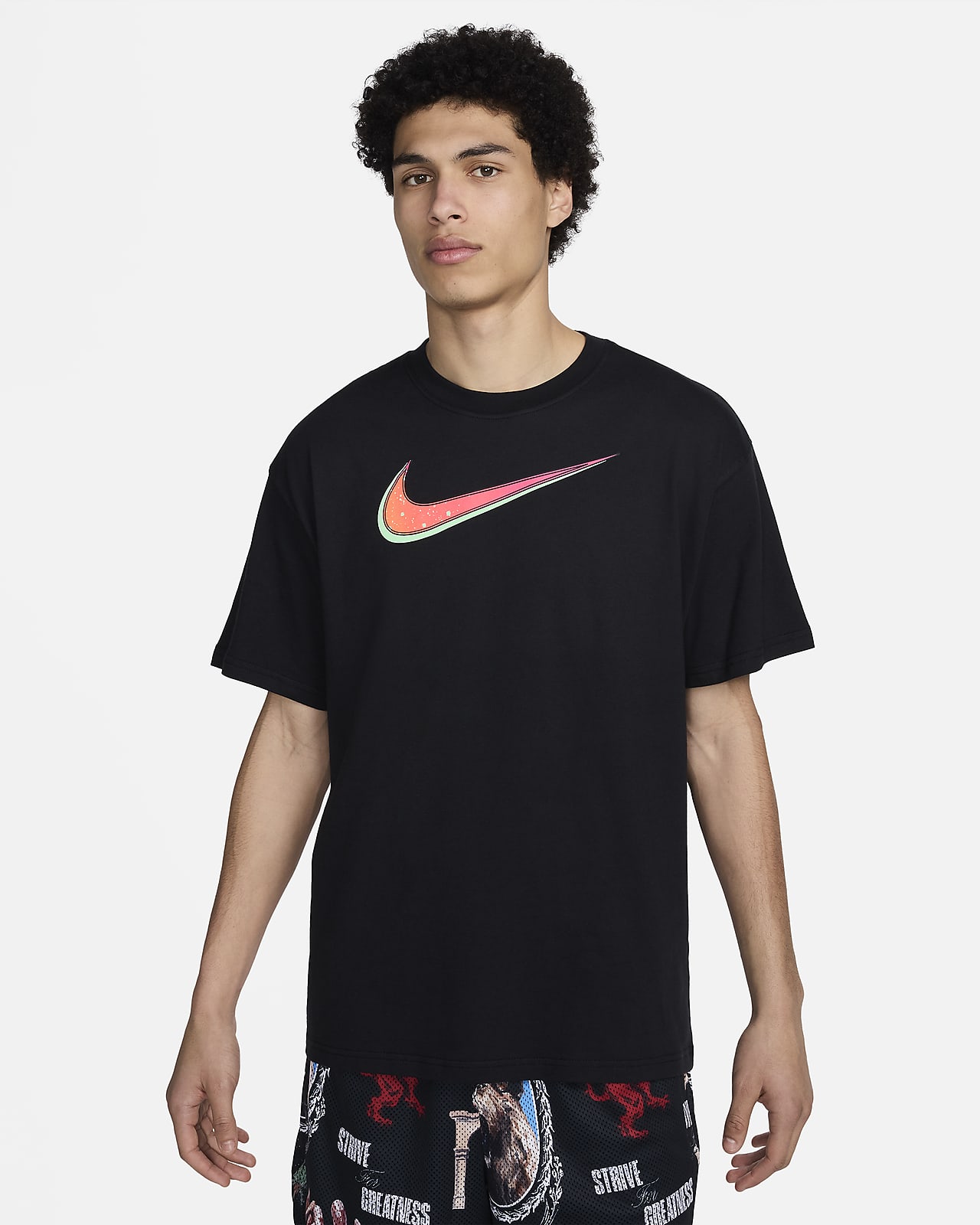 LeBron Men's M90 Basketball T-Shirt. Nike NL