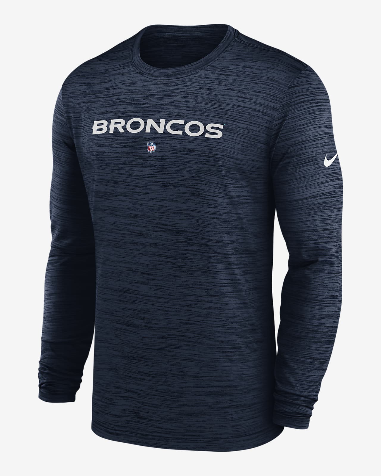 Nike Dri-FIT Sideline Velocity (NFL Denver Broncos) Men's Long-Sleeve T-Shirt