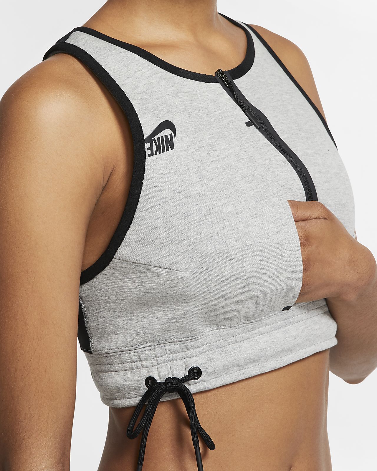 nike sportswear tech pack women's cropped tank