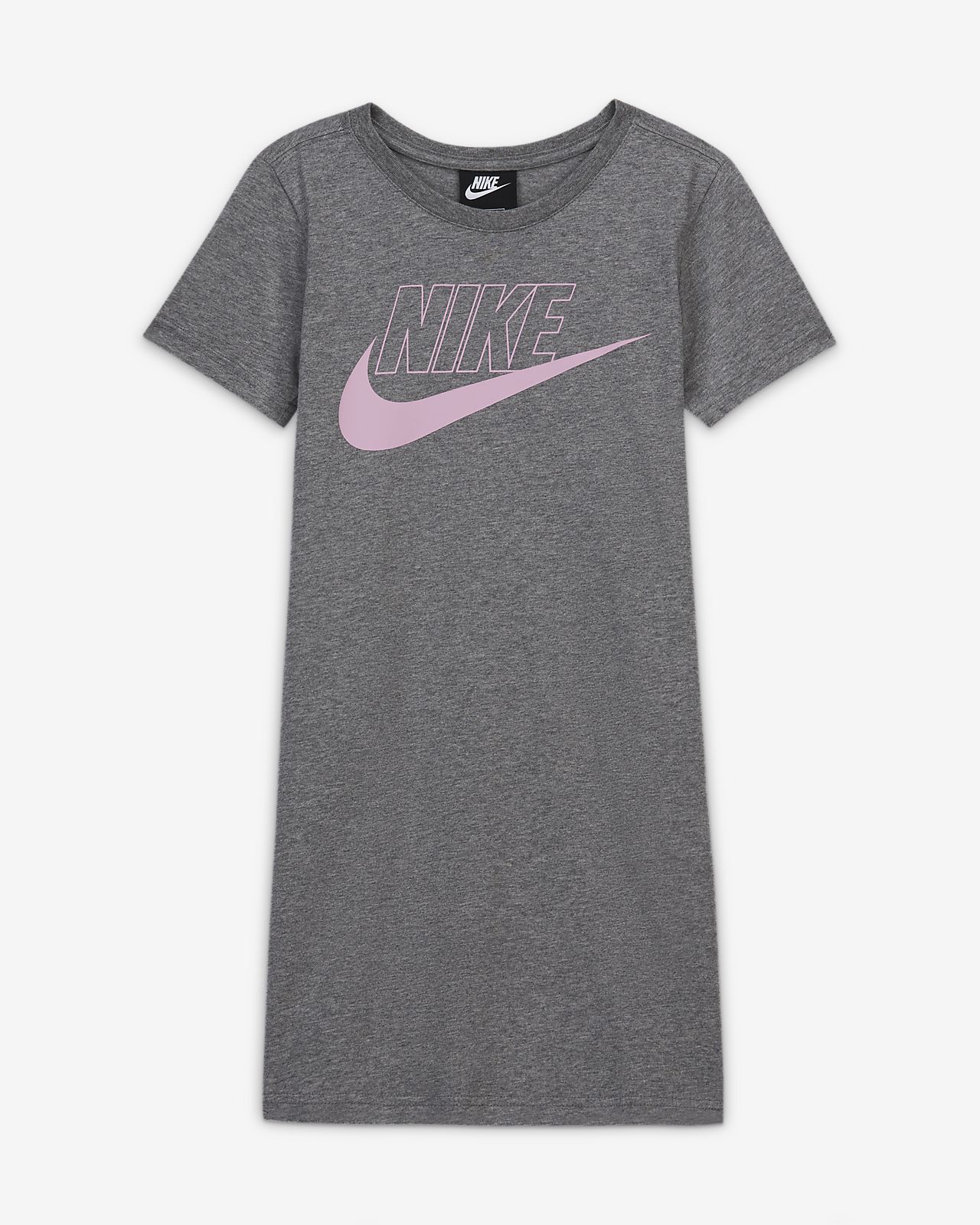 Nike Sportswear Older Kids Girls T Shirt Dress Nike Lu