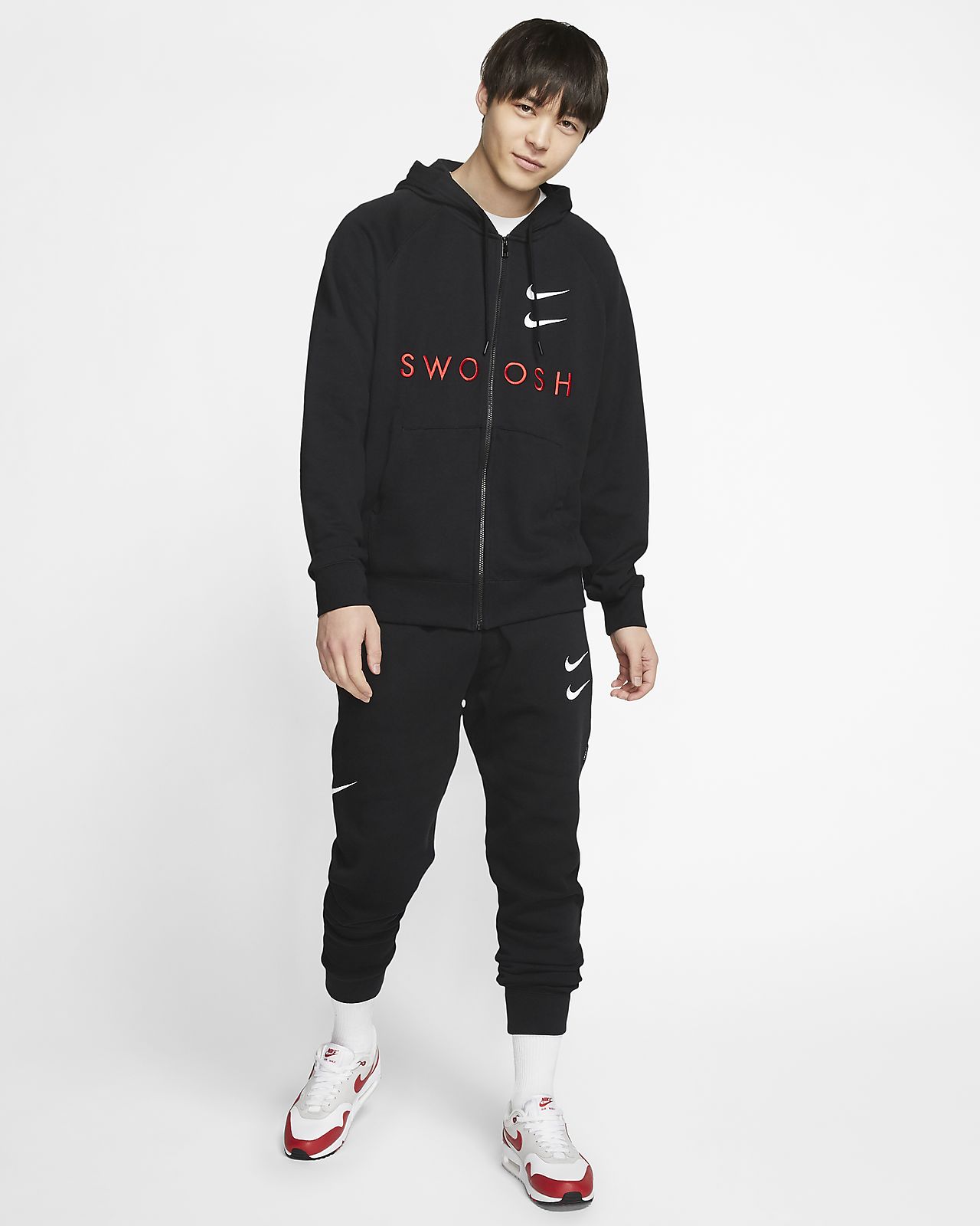 nike club french terry hoodie