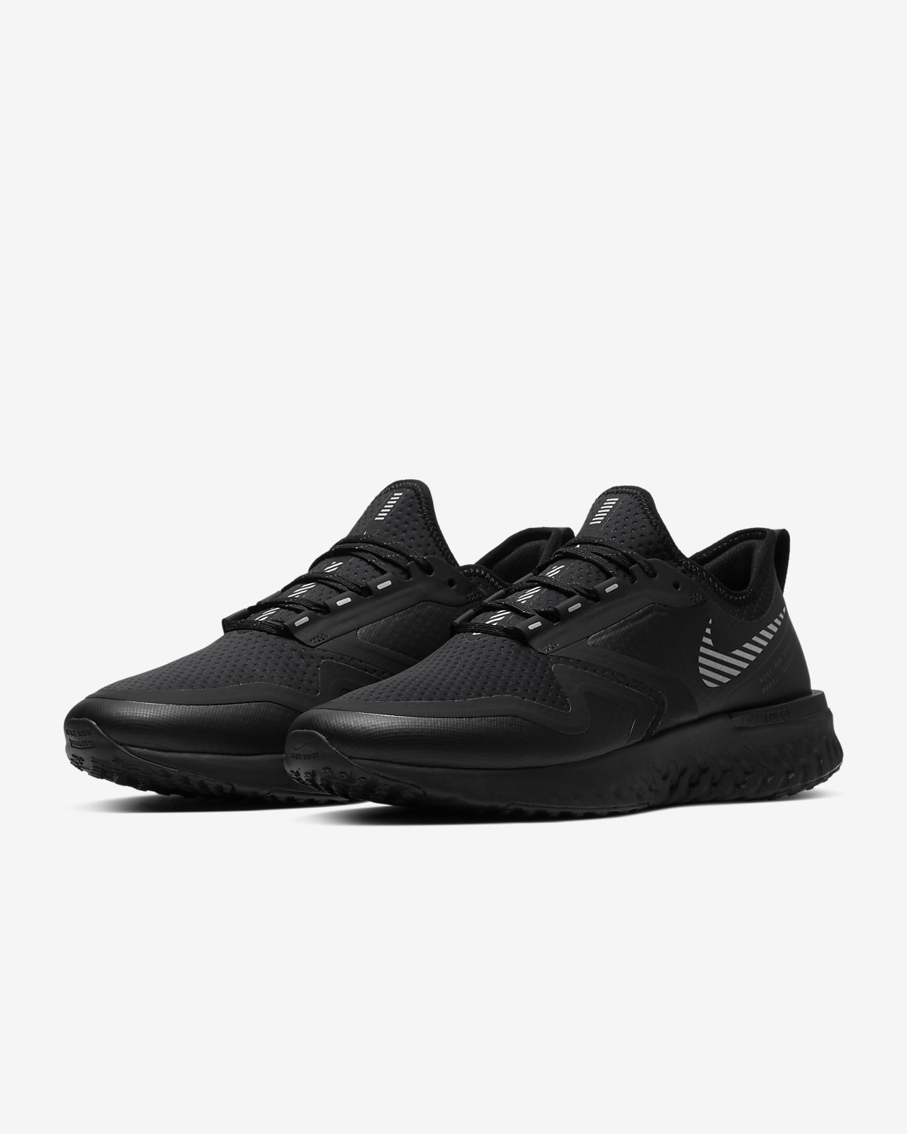 nike odyssey react black mens