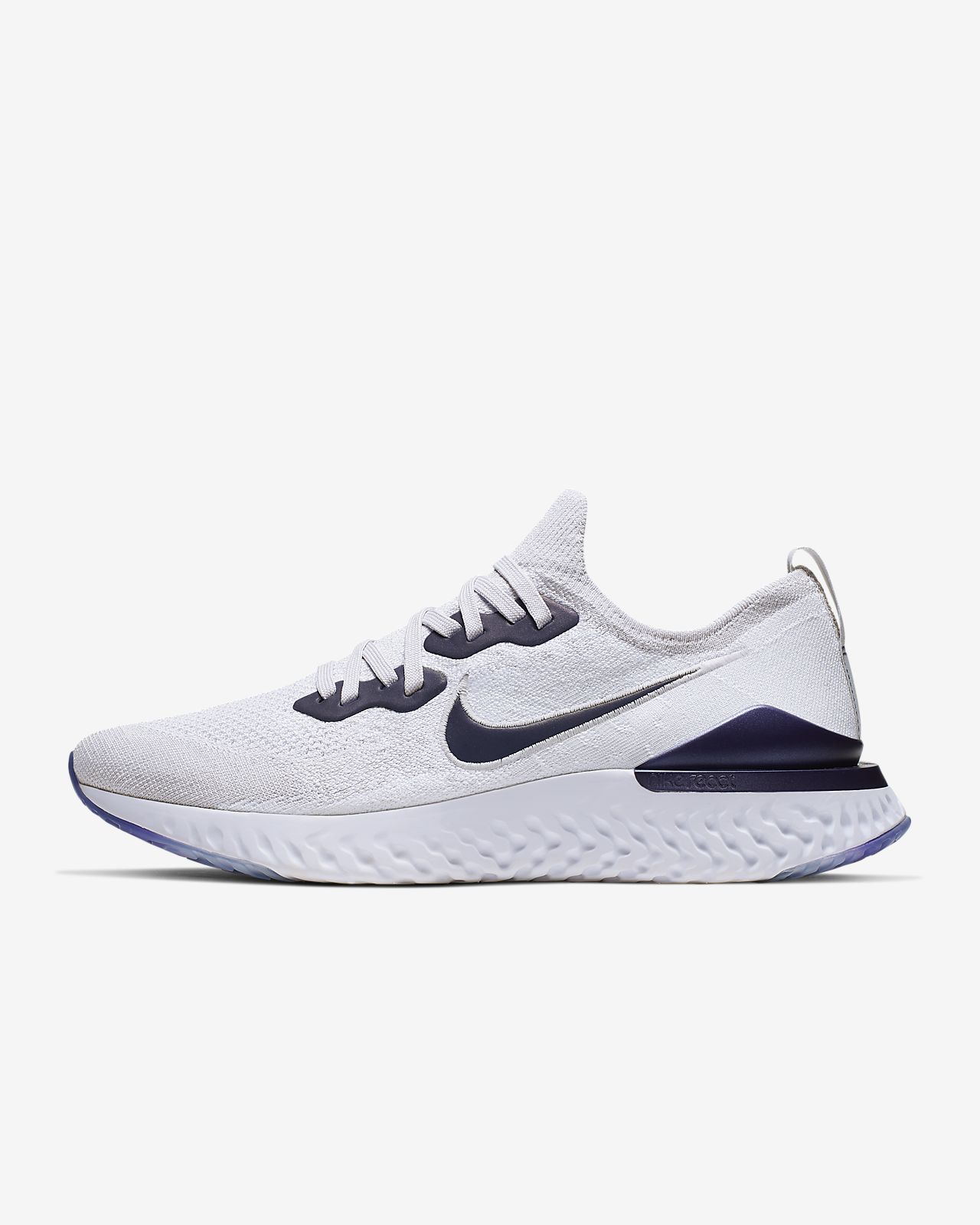 mens nike epic react flyknit white