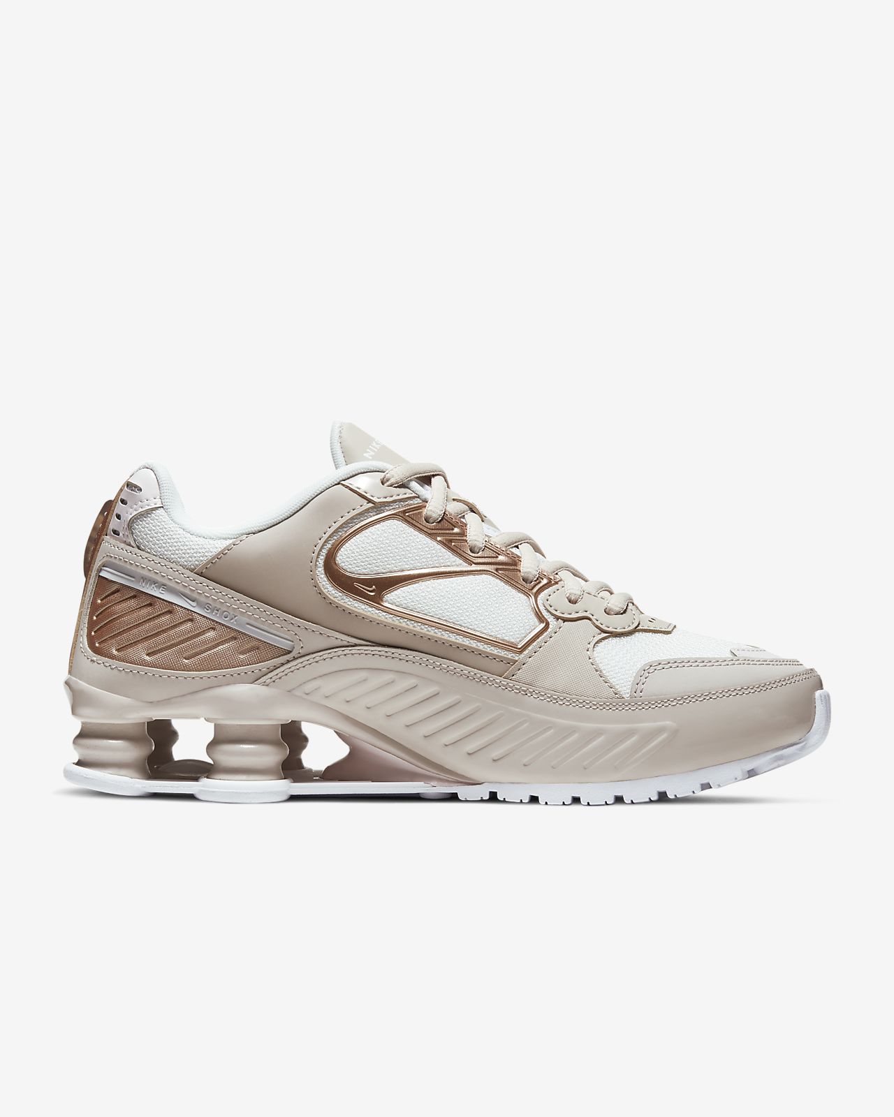 nike shox femme beige