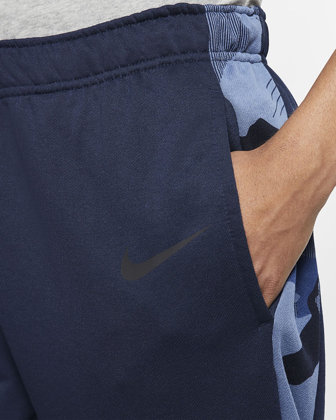 nike navy training pants