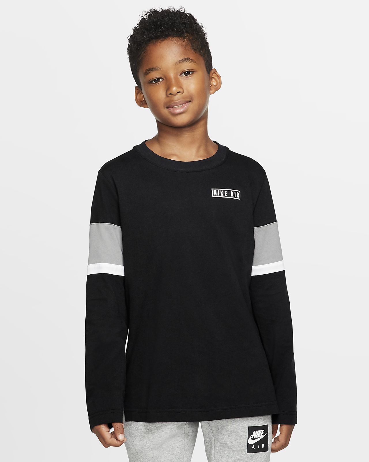 boys nike long sleeve top