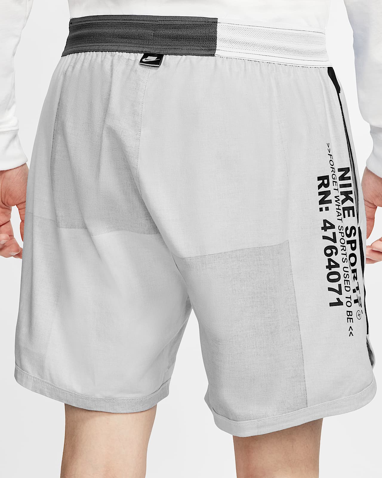 nike air all over logo print bike short