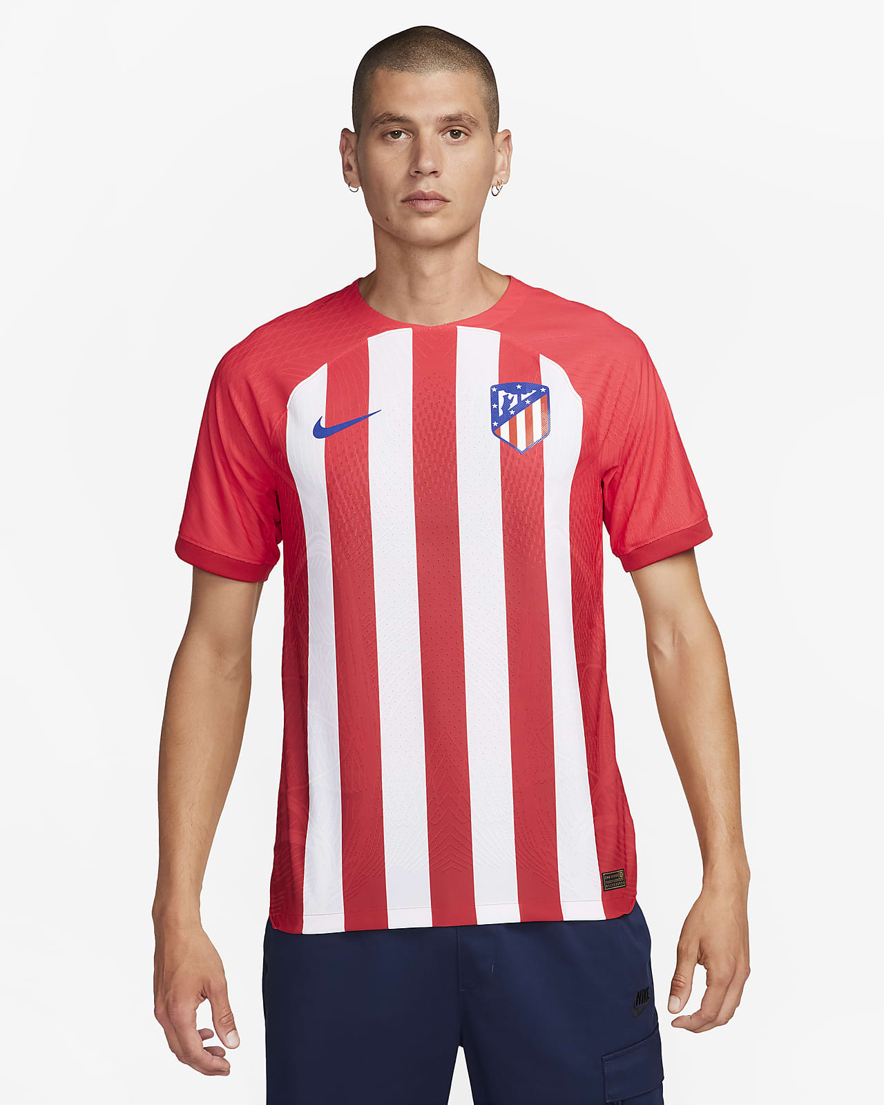 Club Atlético de Madrid 2023/24 Match Home Nike Dri-FIT ADV-fodbold trøje til mænd