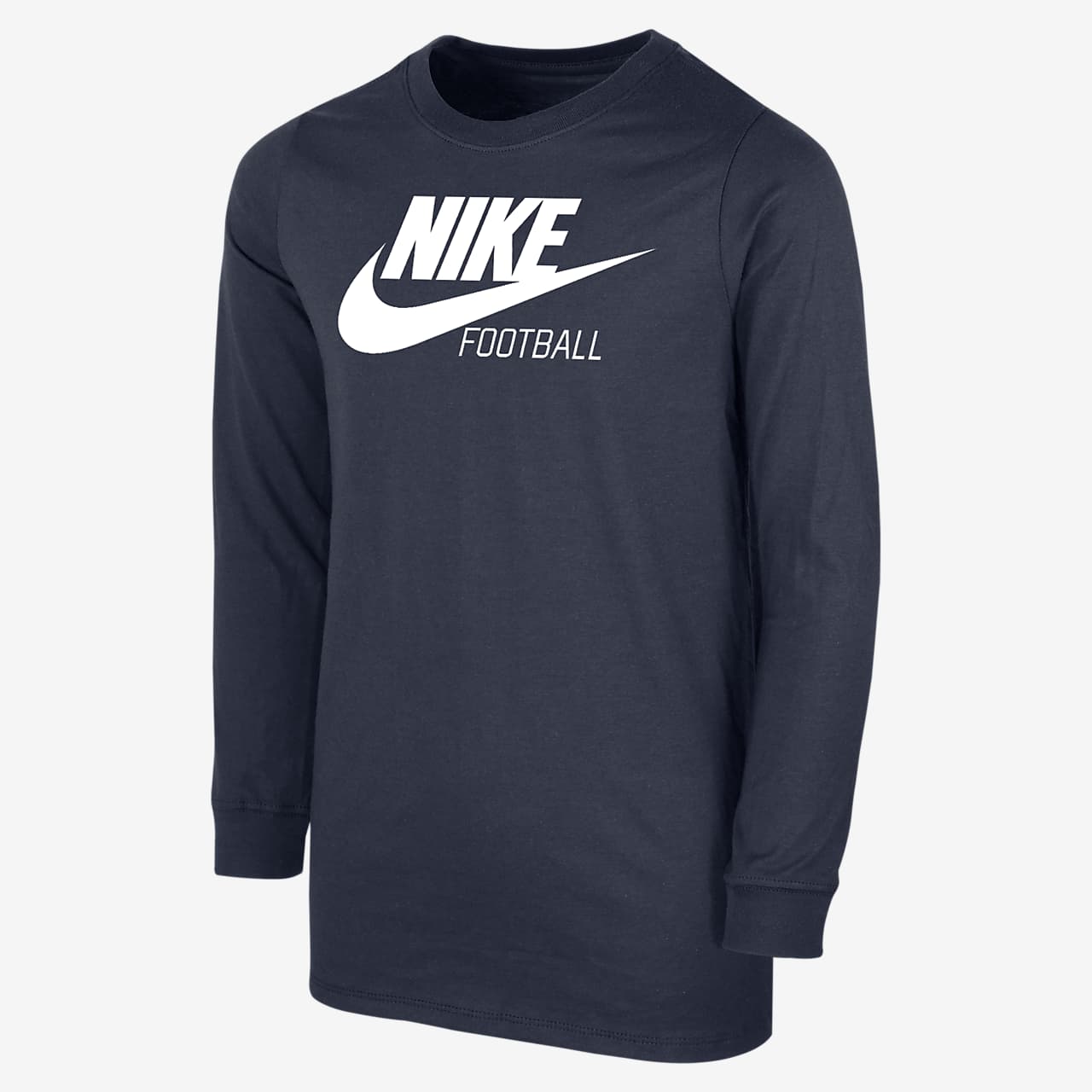 Playera de manga larga para niños grandes Nike Swoosh. Nike.com