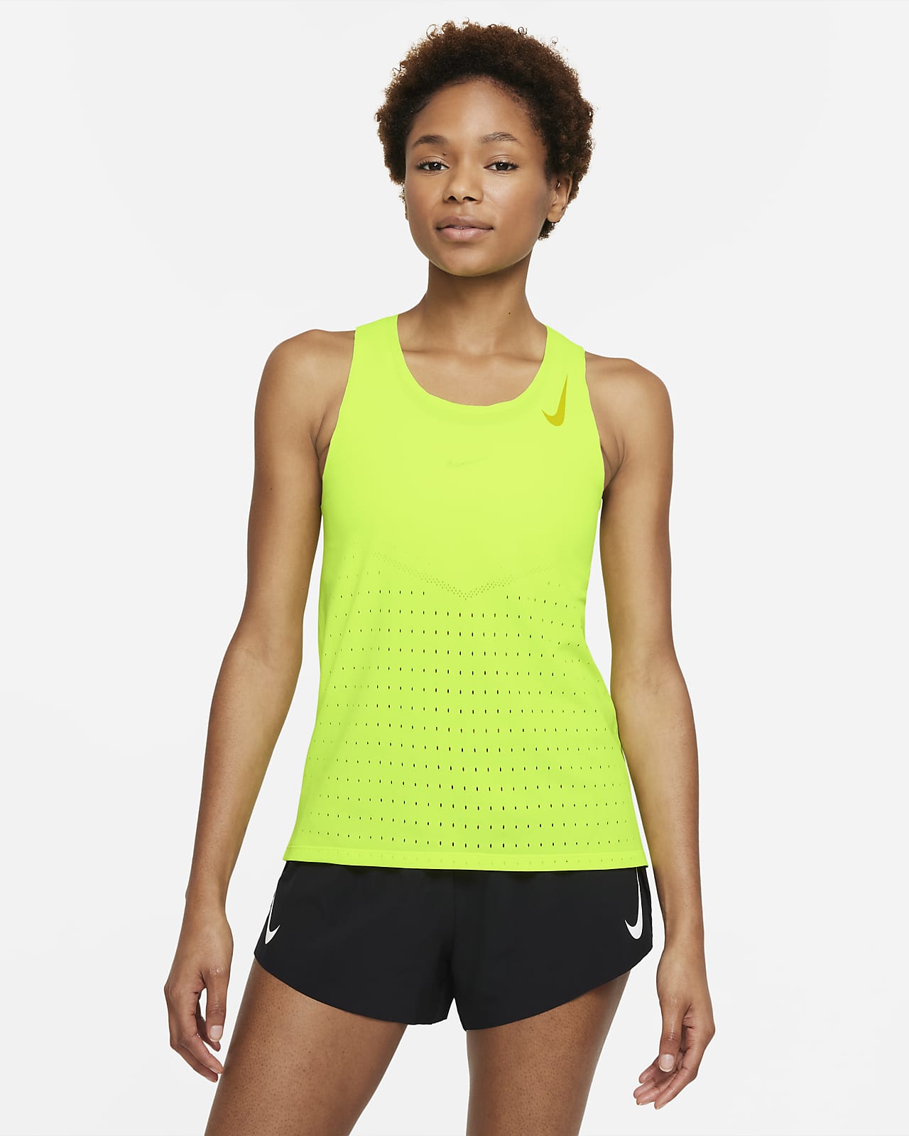Camiseta sin mangas de running para mujer Nike AeroSwift