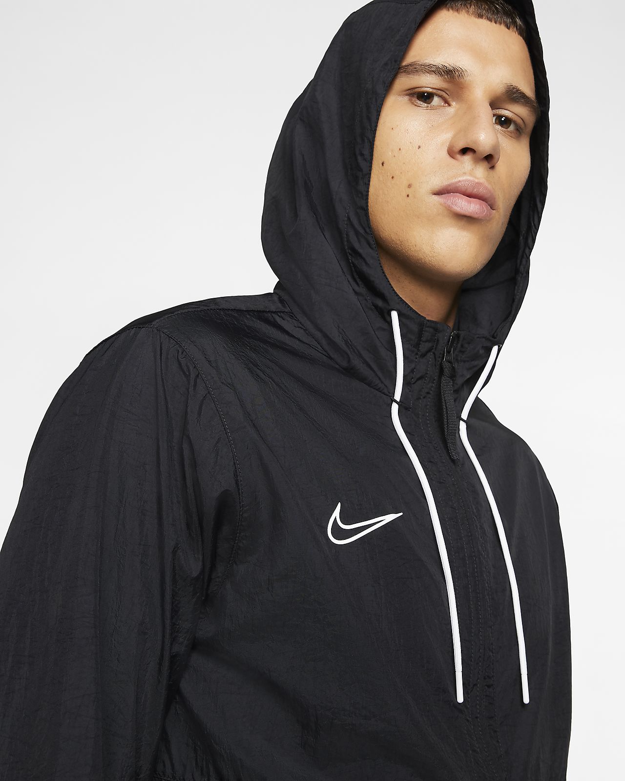 nike soccer rain jacket