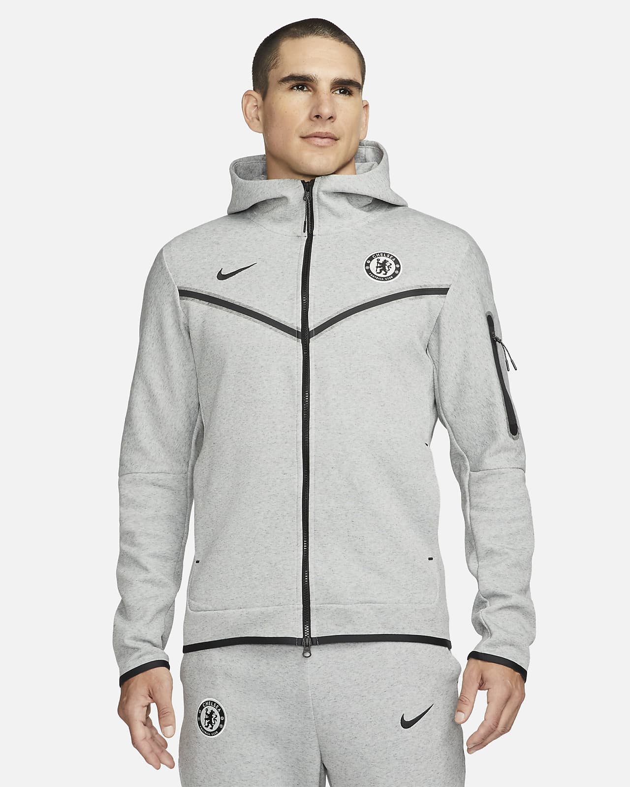 Chelsea FC Tech Fleece Windrunner Third Sudadera con capucha y cremallera completa Nike Football - Hombre
