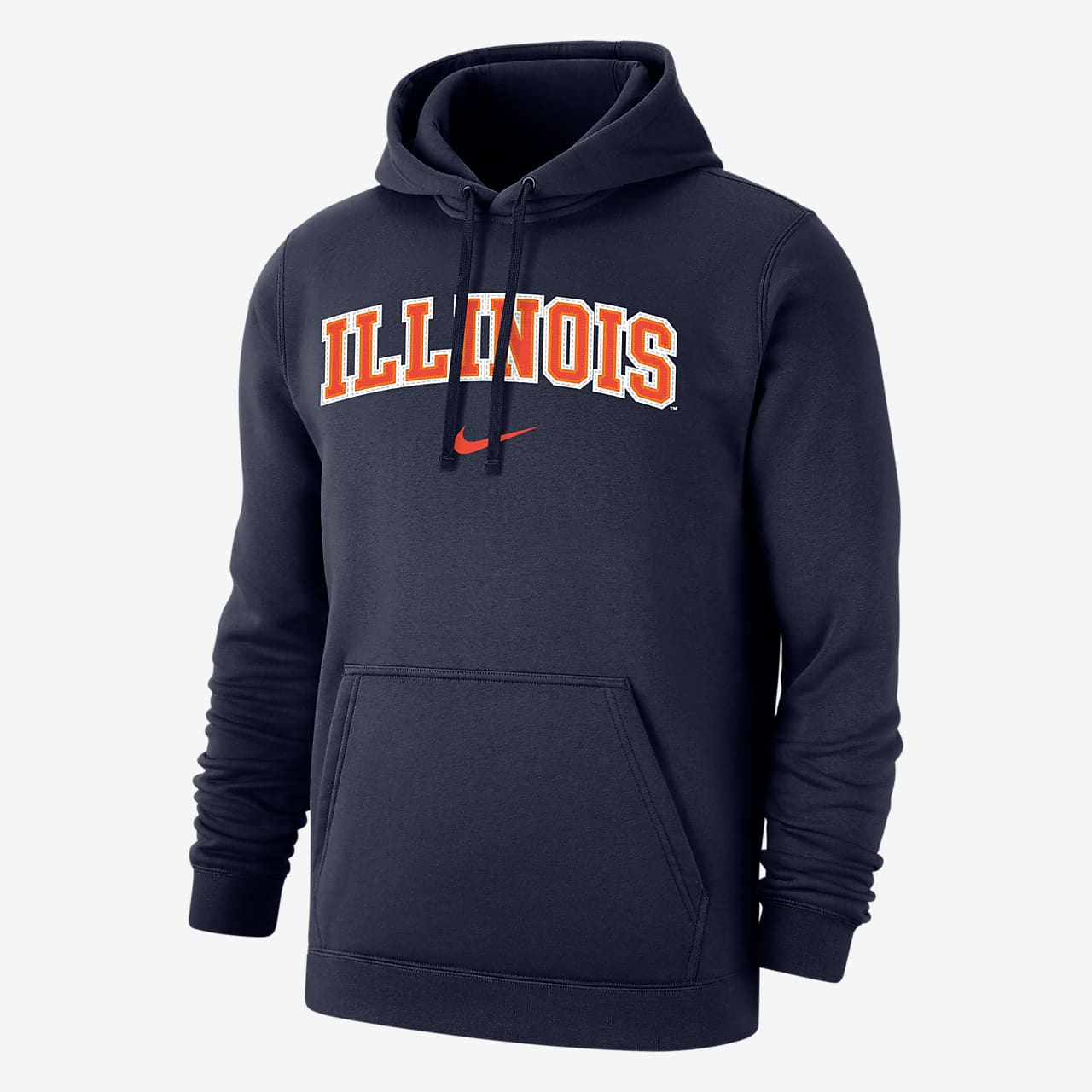 nike illinois hoodie