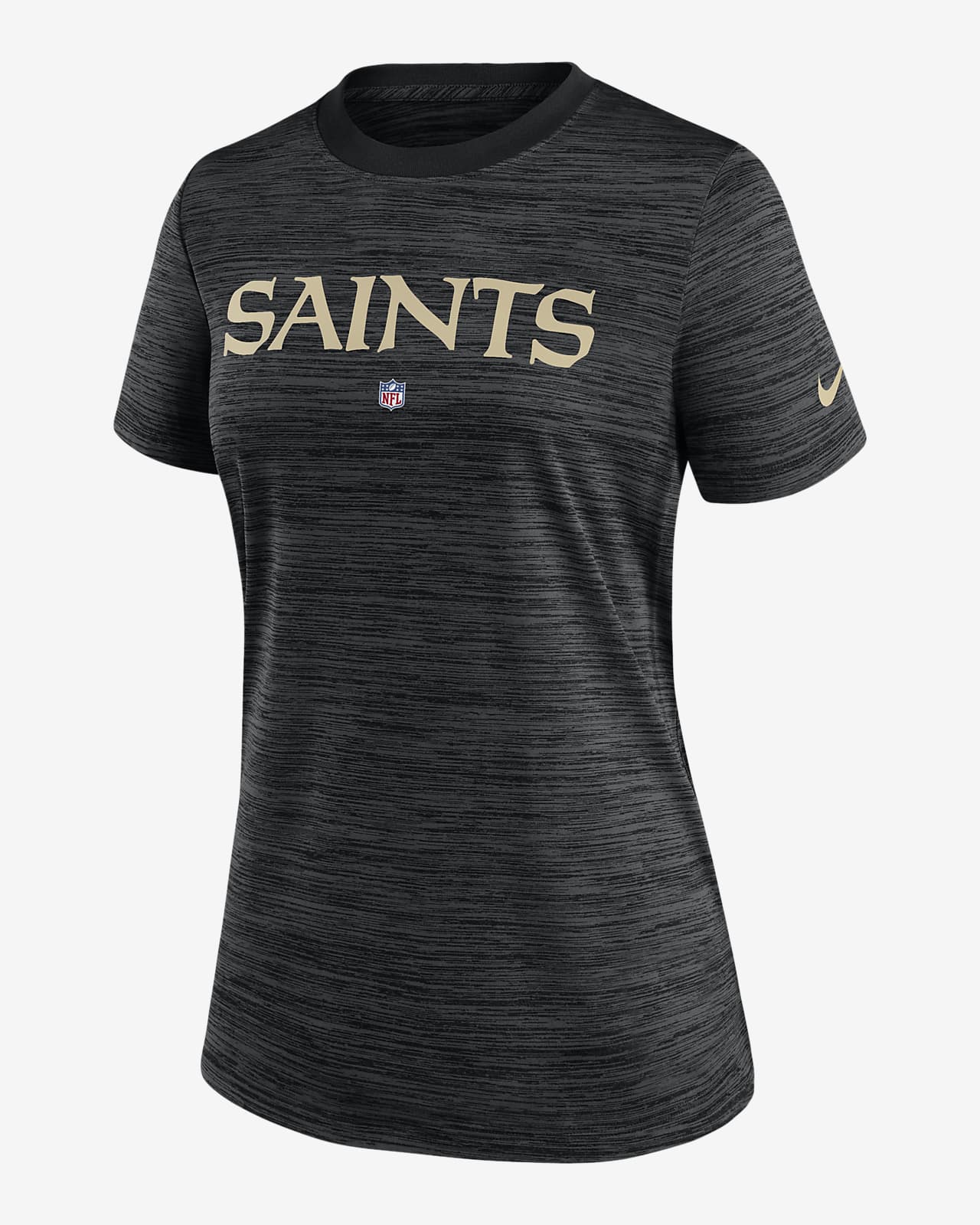 Nike Dri-FIT Sideline Velocity (NFL New Orleans Saints) Women's T-Shirt ...