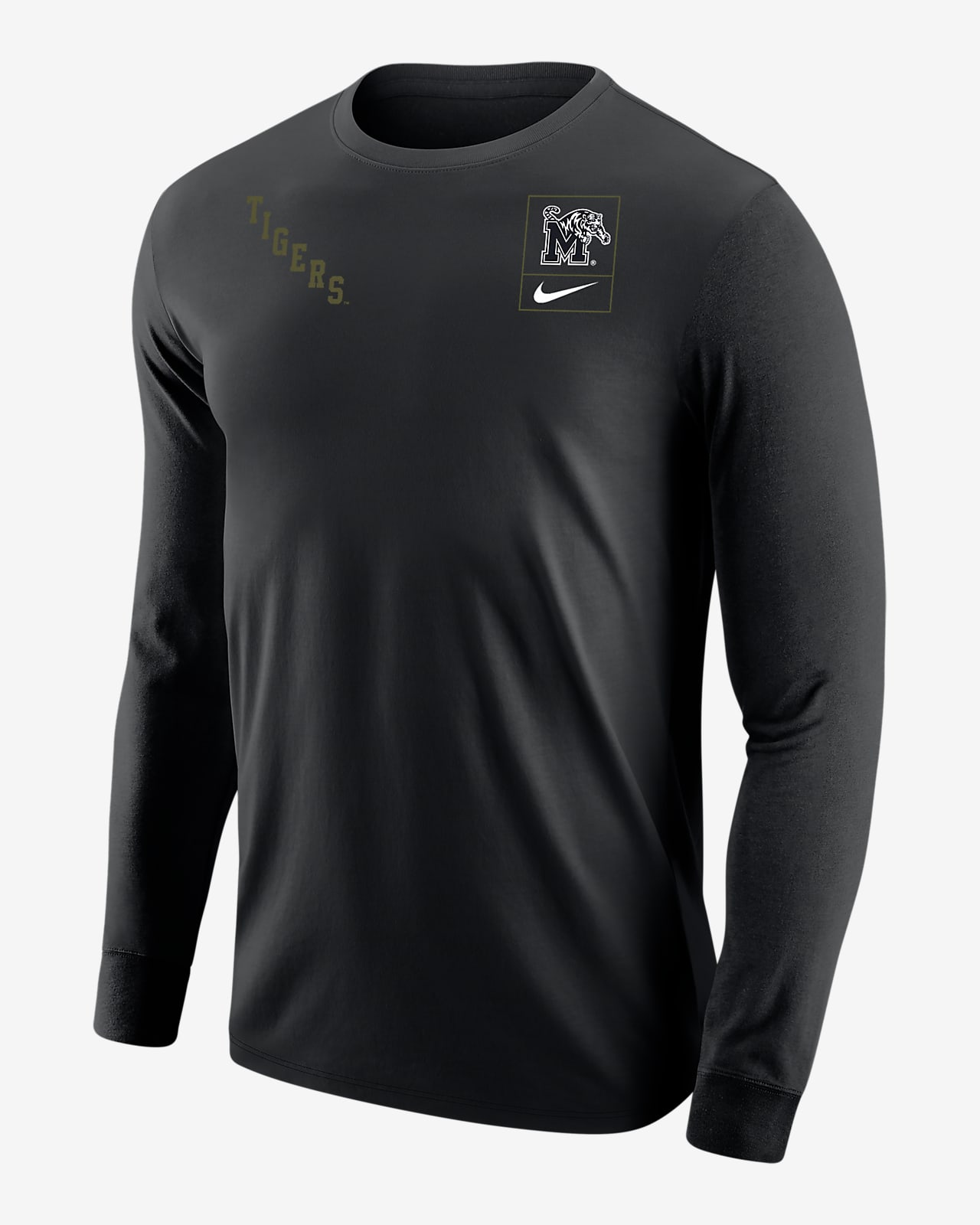 Memphis Olive Pack Men's Nike College Long-Sleeve T-Shirt