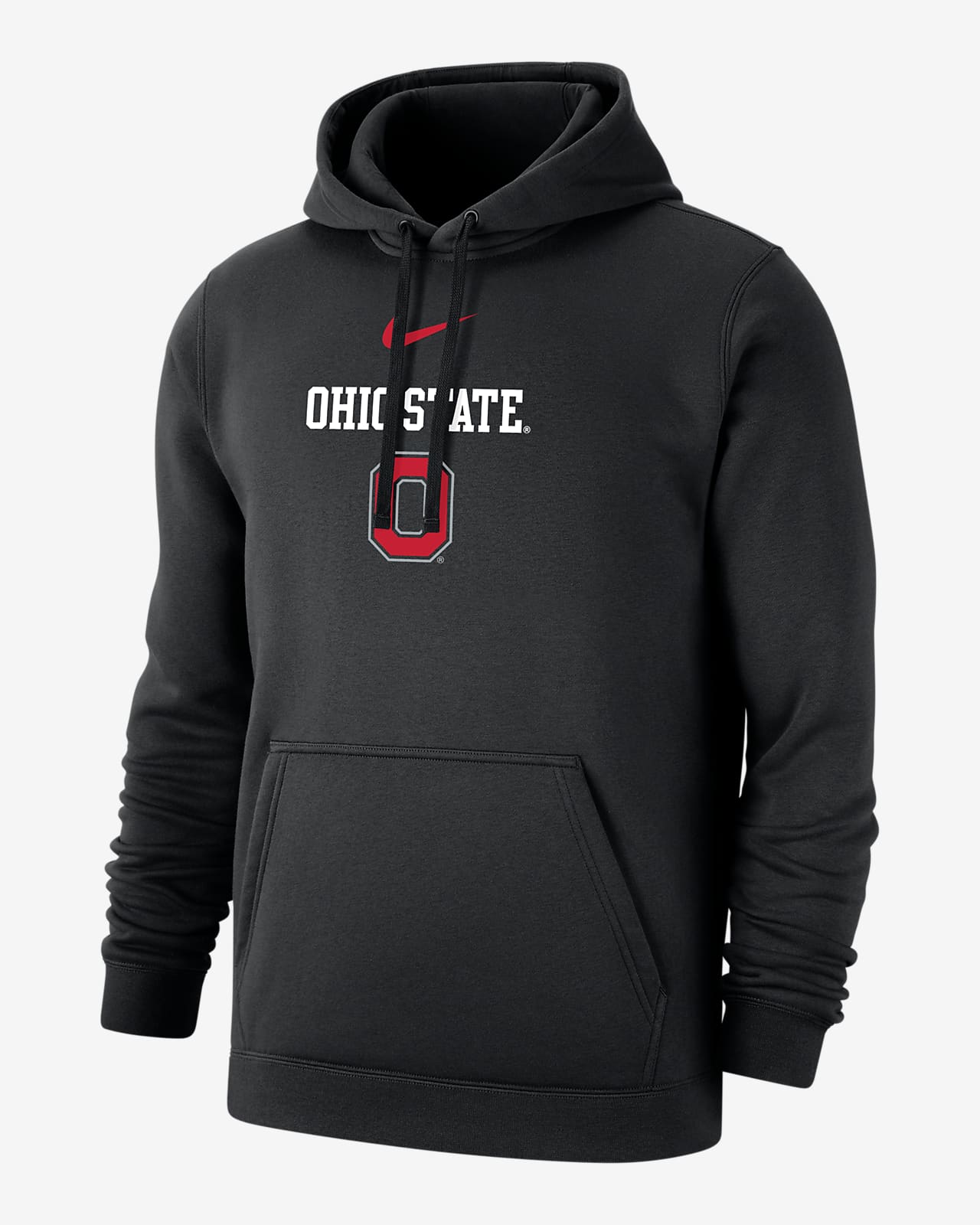 Ohio State Club Fleece Men's Nike College Hoodie