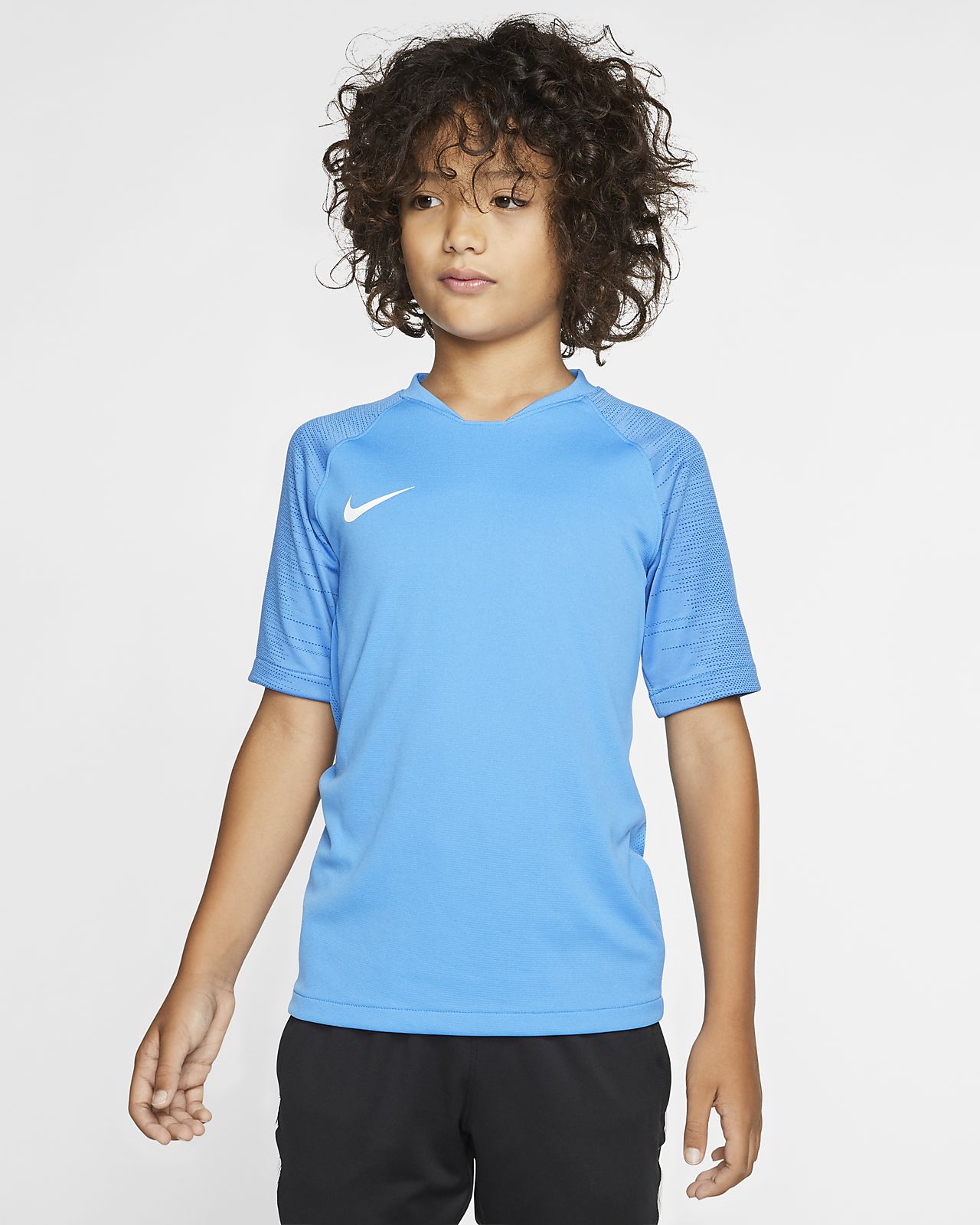 nike breathe t shirt blue