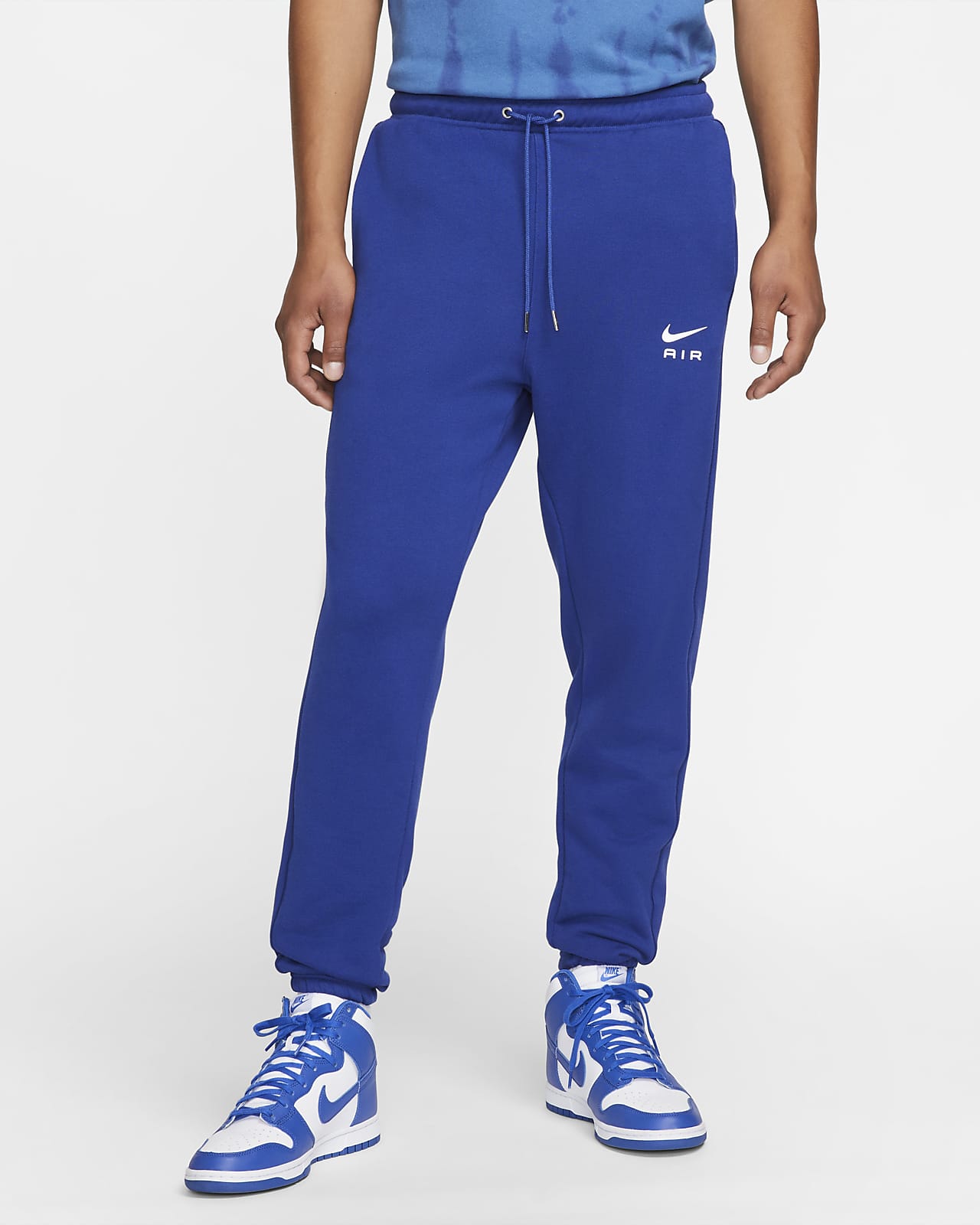Ανδρικό παντελόνι από ύφασμα French Terry Nike Sportswear Air