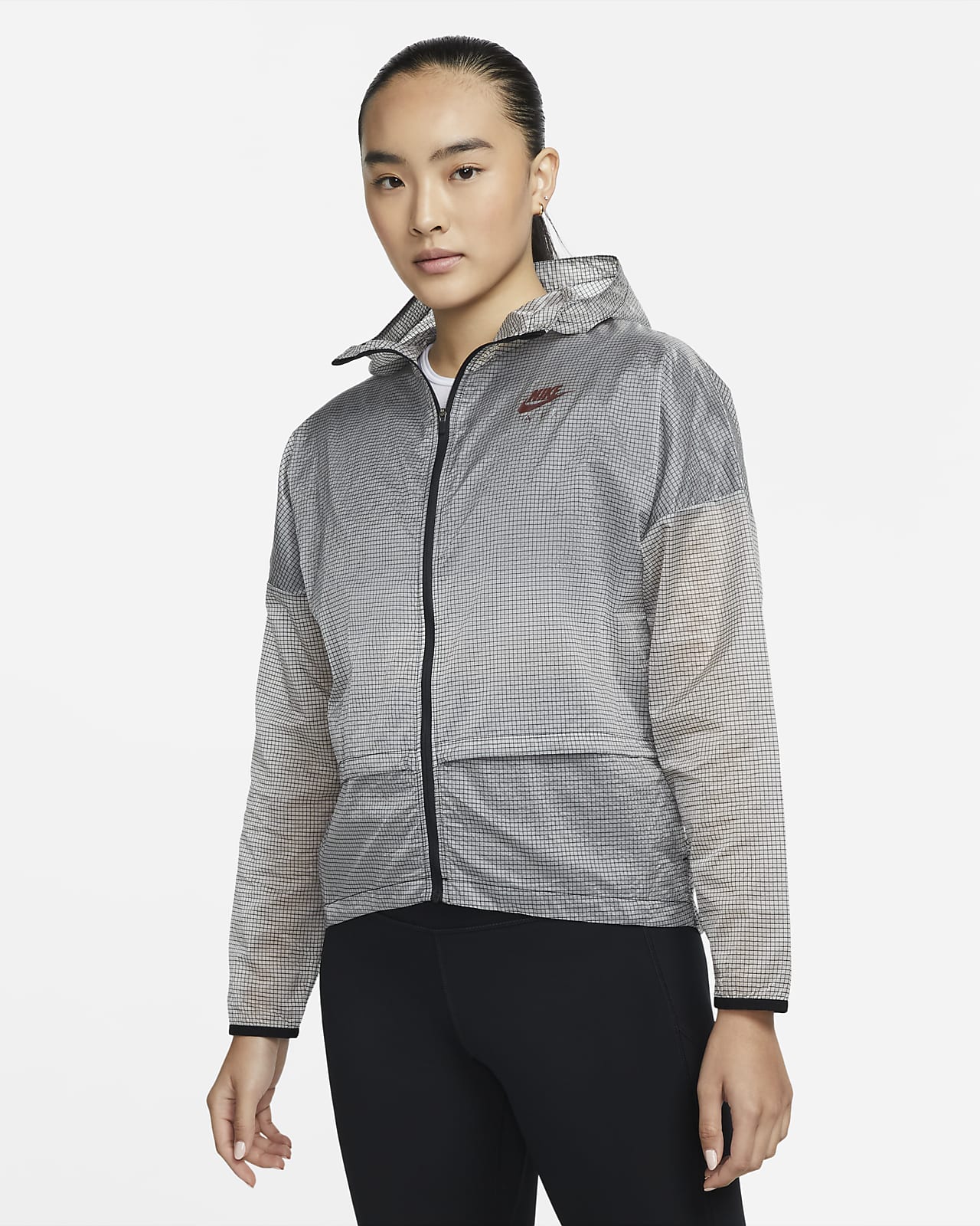 เสื้อแจ็คเก็ตวิ่งผู้หญิง Nike Air