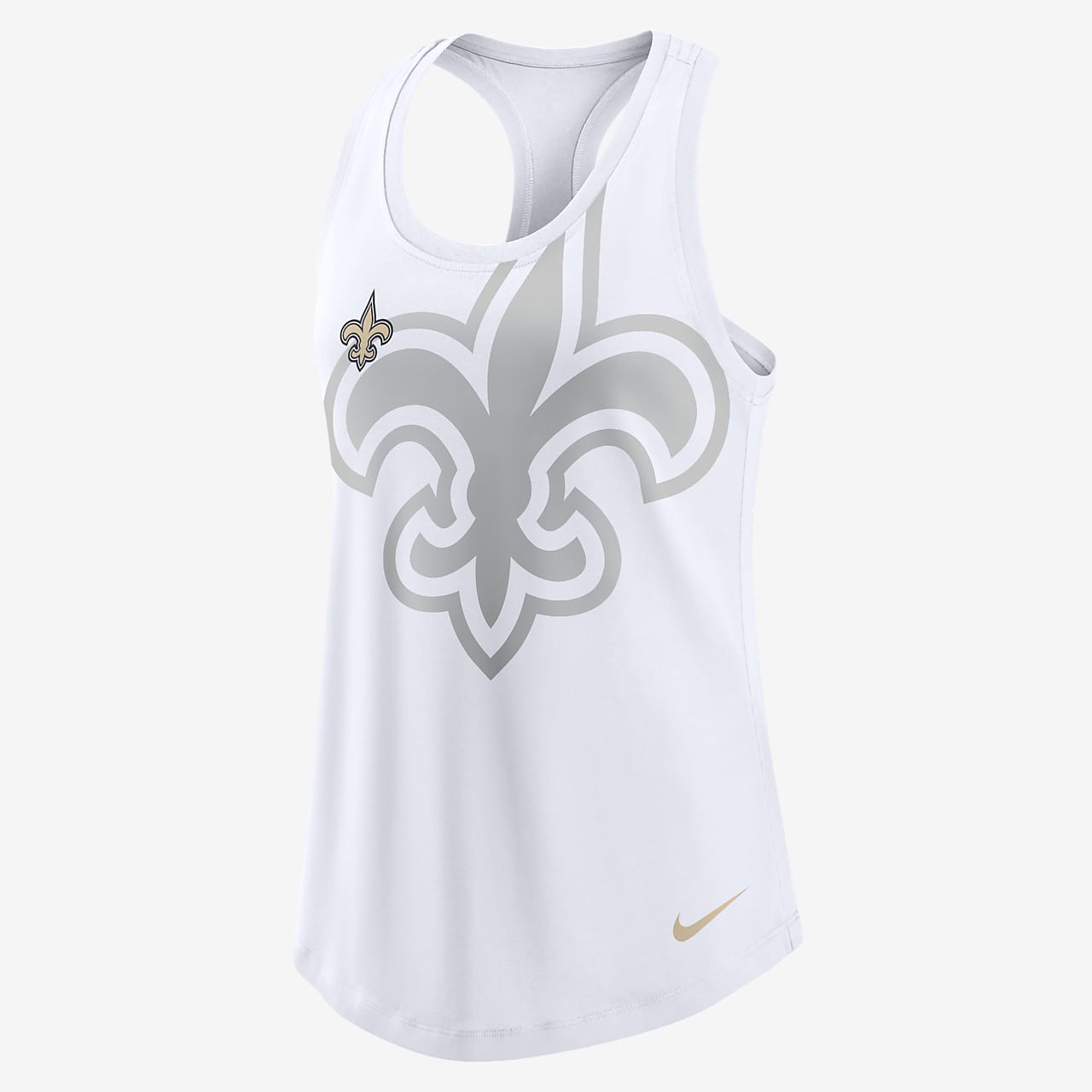 Miseria cuestionario emprender Camiseta de tirantes con espalda deportiva para mujer Nike Team (NFL New  Orleans Saints). Nike.com