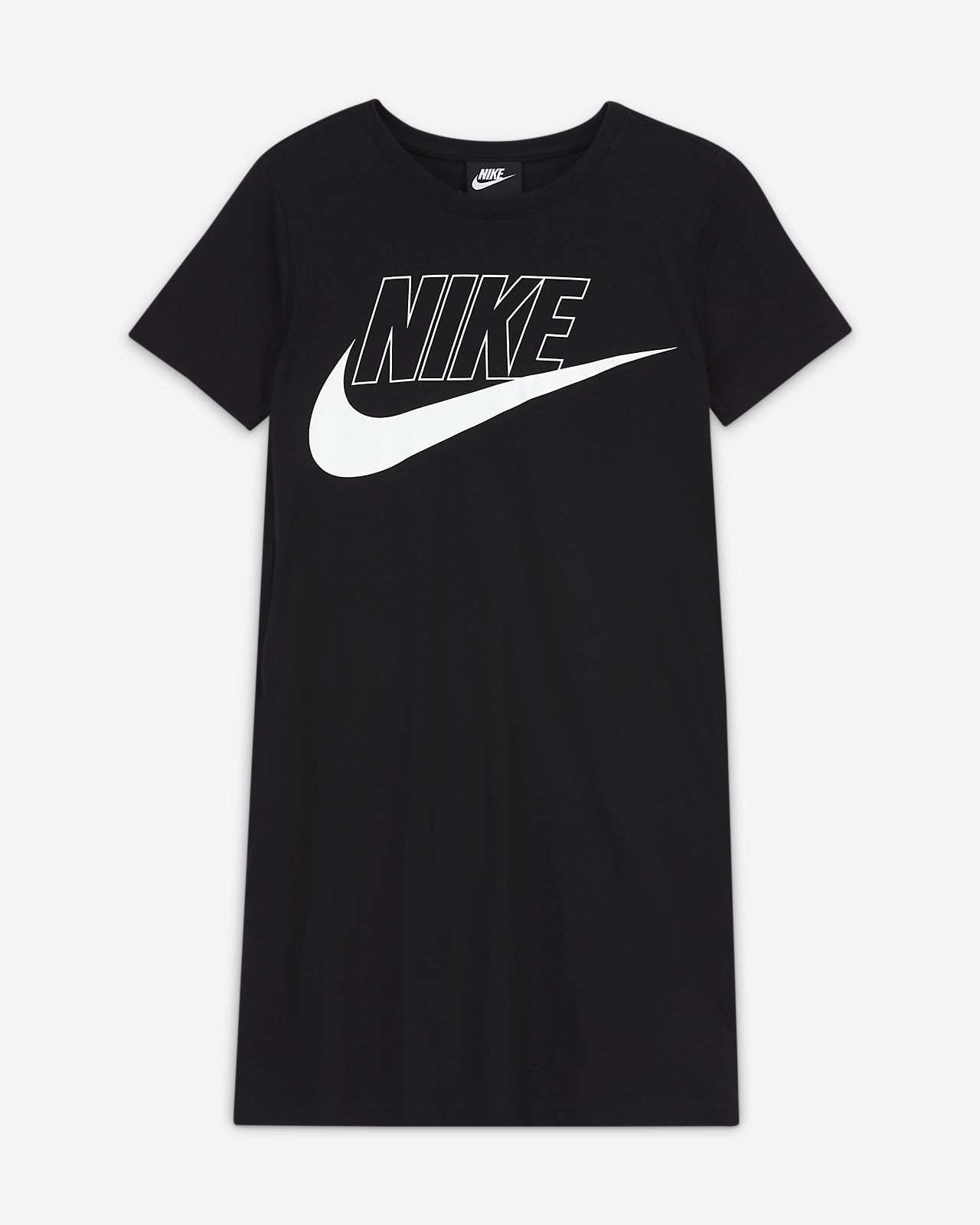 nike black t shirt dress