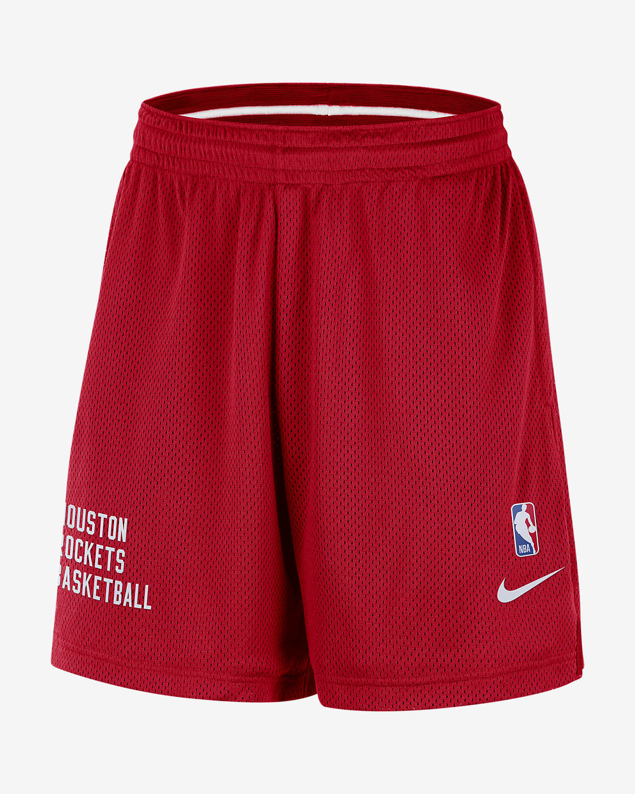 Shorts de malla Nike NBA para hombre Houston Rockets