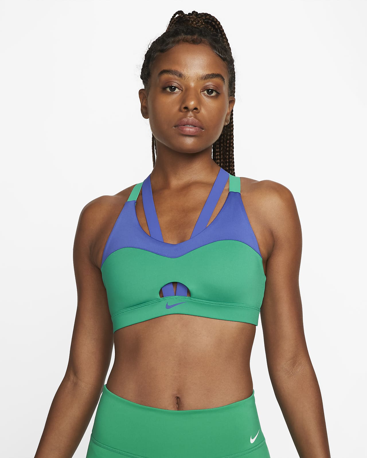 Nike Indy Women's Light-Support Padded Strappy Cutout Sports Bra