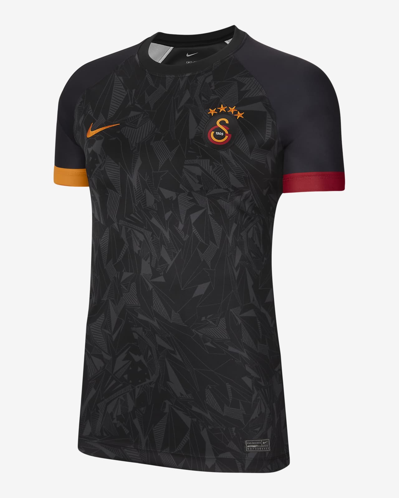 Haut de football à manches courtes Nike Dri-FIT Galatasaray 2022/23 Extérieur pour Femme