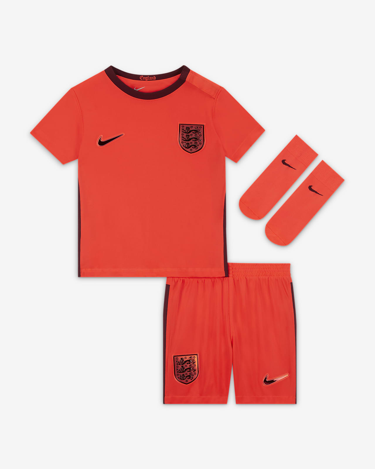 England Away Nike Set für Babys und Kleinkinder