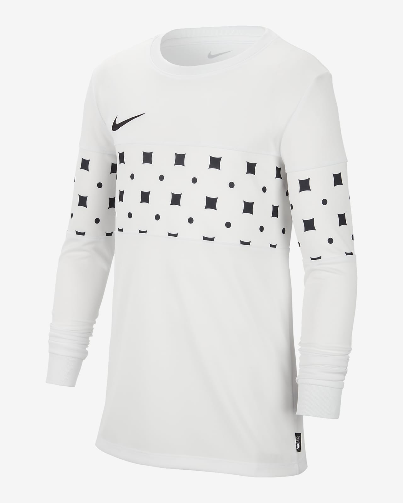 Koszulka piłkarska z długim rękawem dla dużych dzieci Nike FC Dri-FIT Libero