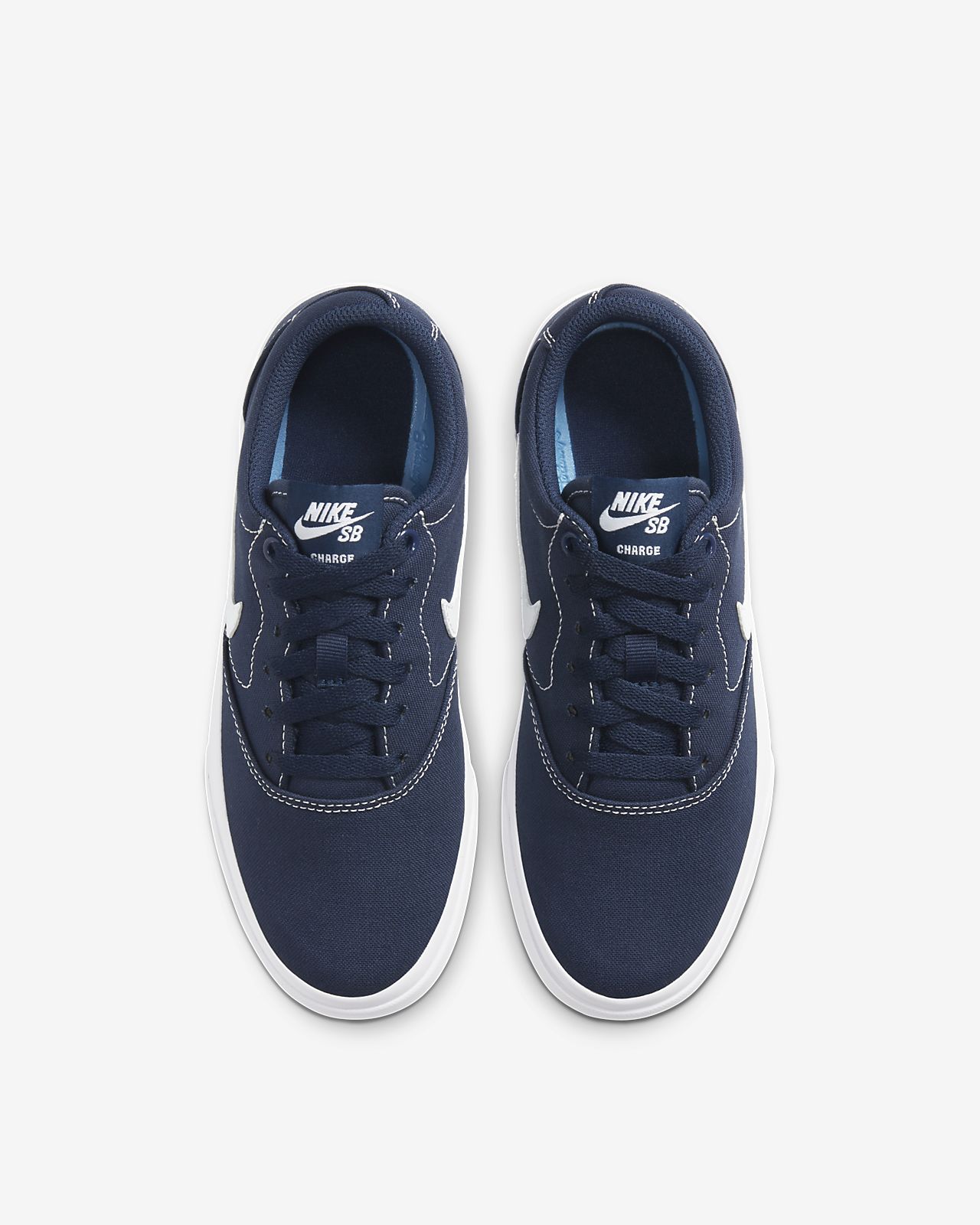 navy blue nike janoski